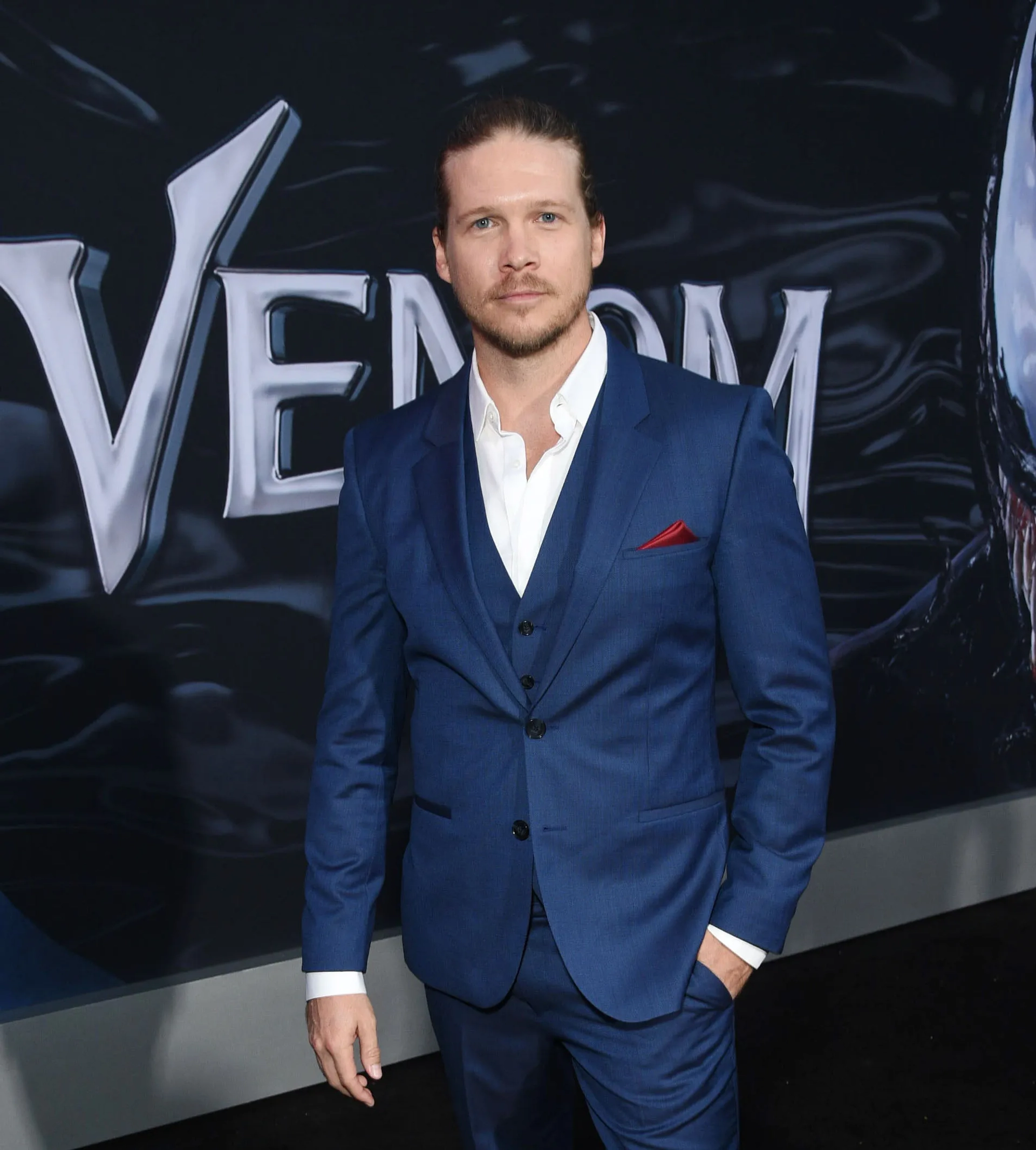 Scott Deckert at the world premiere of Sony/Marvel's VENOM in Los Angeles