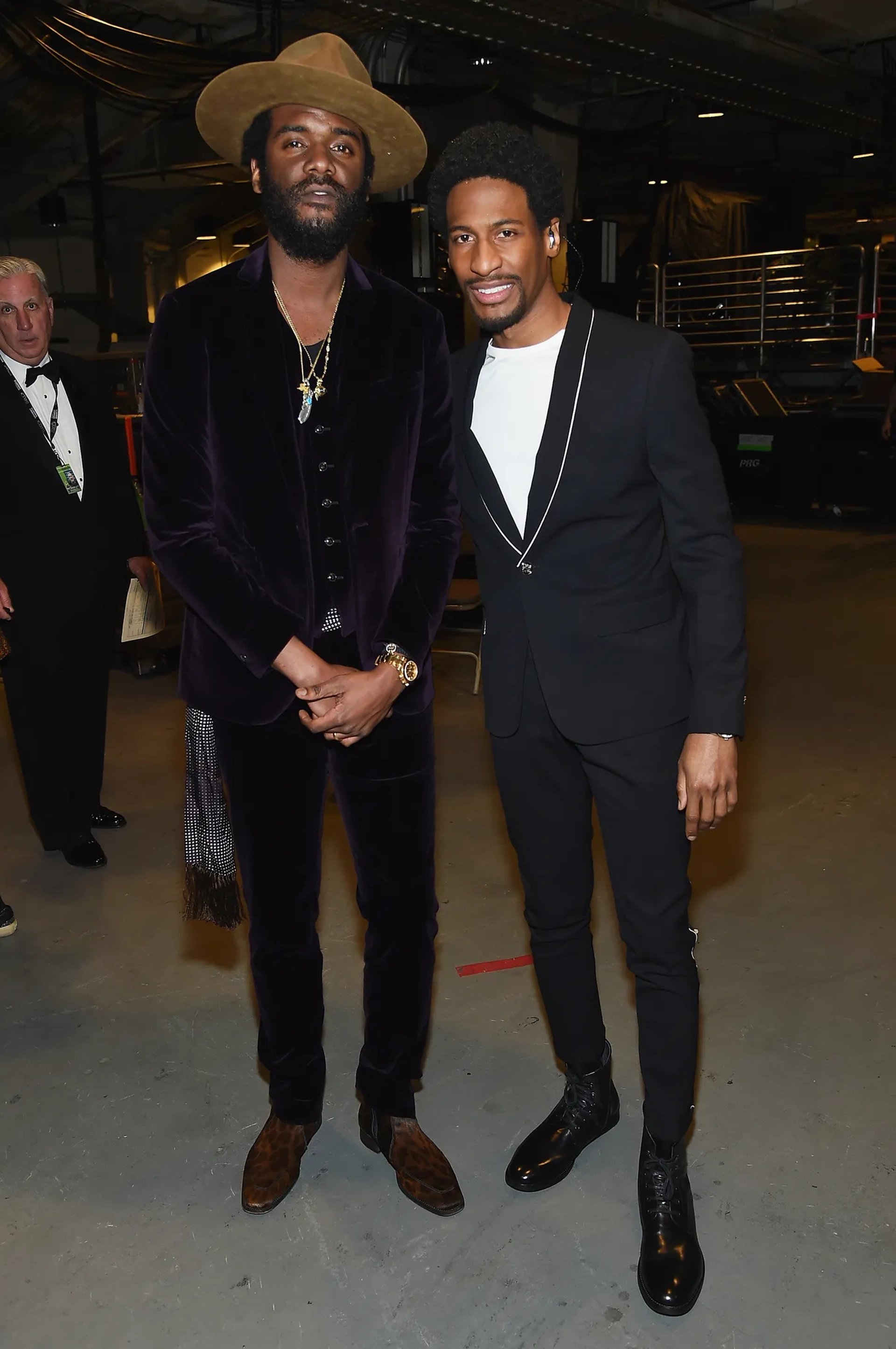 Gary Clark Jr. and Jon Batiste at an event for The 60th Annual Grammy Awards (2018)