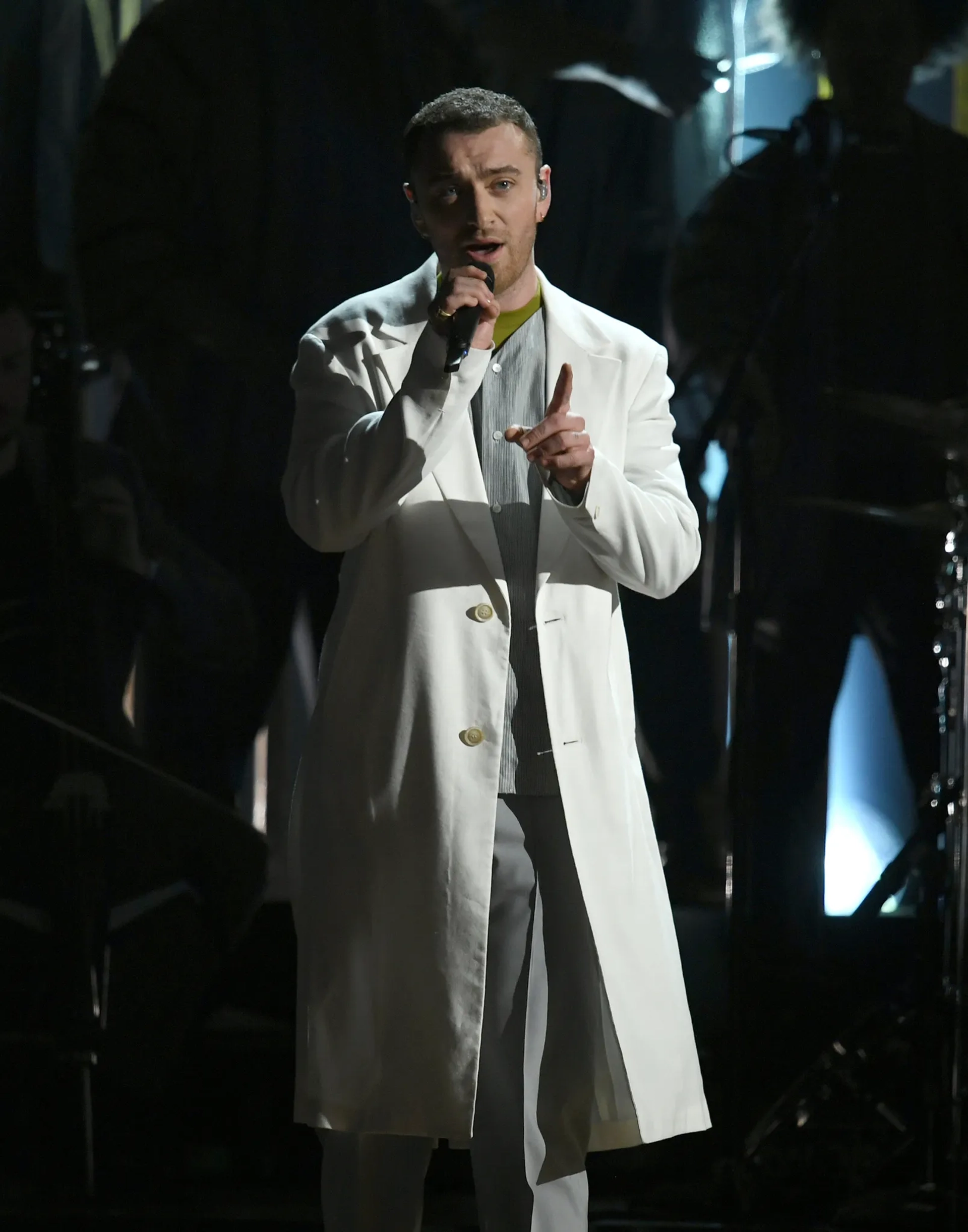 Sam Smith at an event for The 60th Annual Grammy Awards (2018)