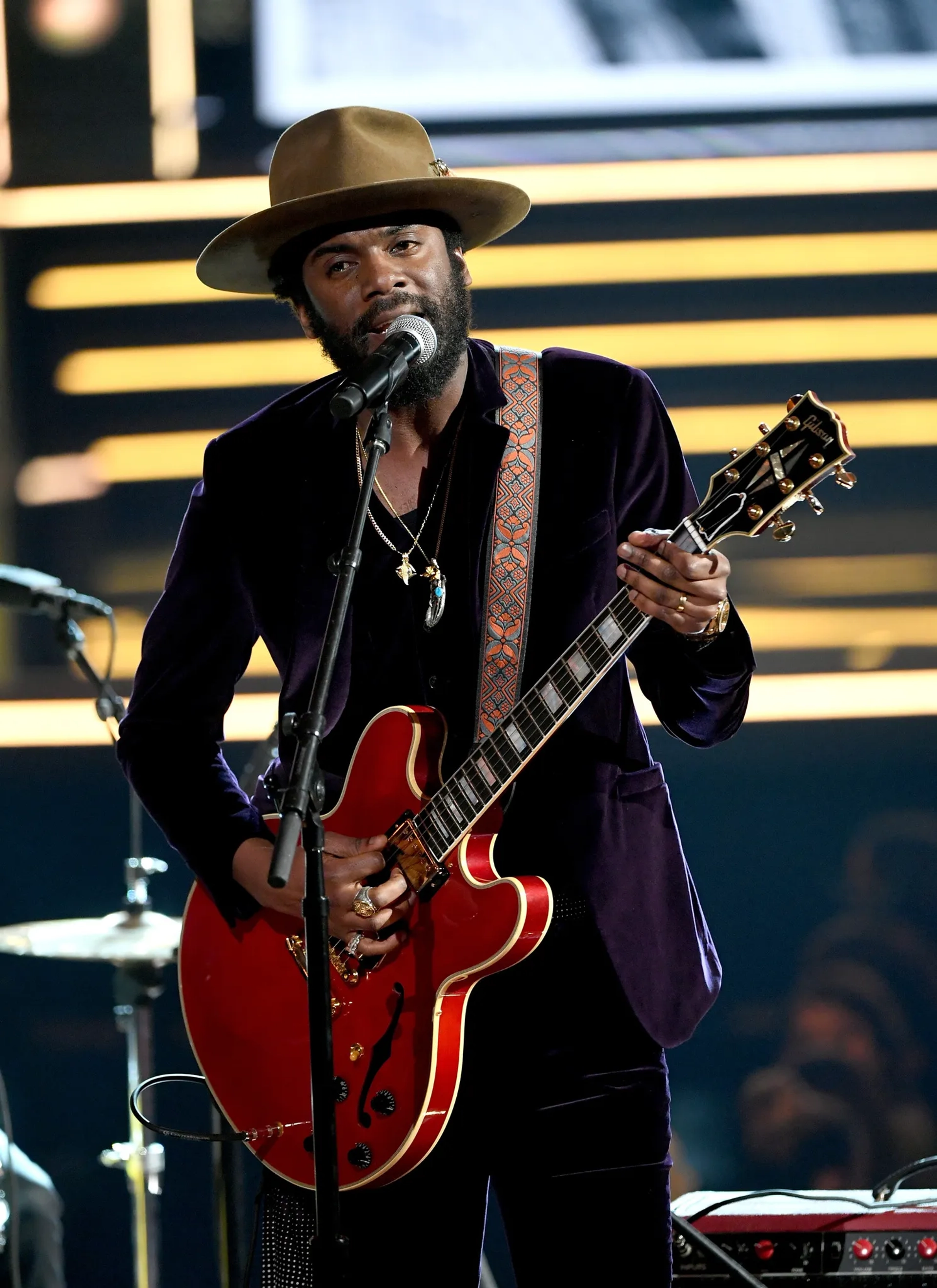 Gary Clark Jr. at an event for The 60th Annual Grammy Awards (2018)