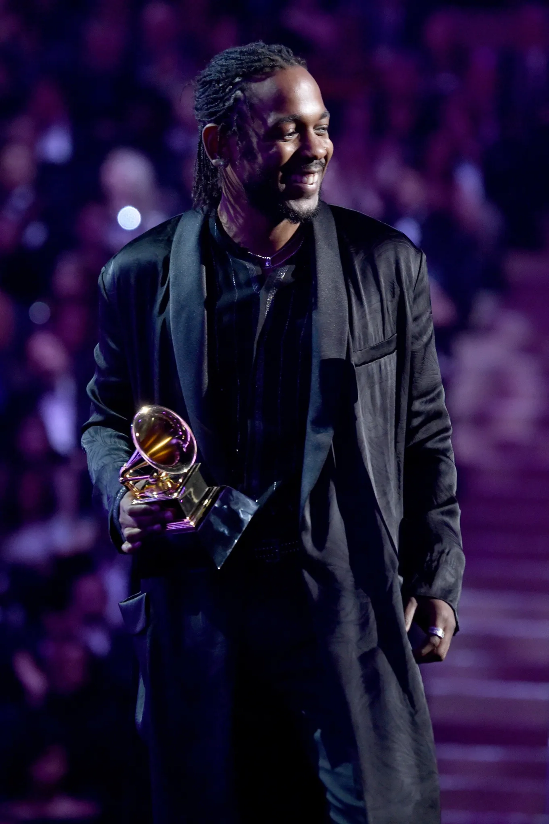 Kendrick Lamar at an event for The 60th Annual Grammy Awards (2018)