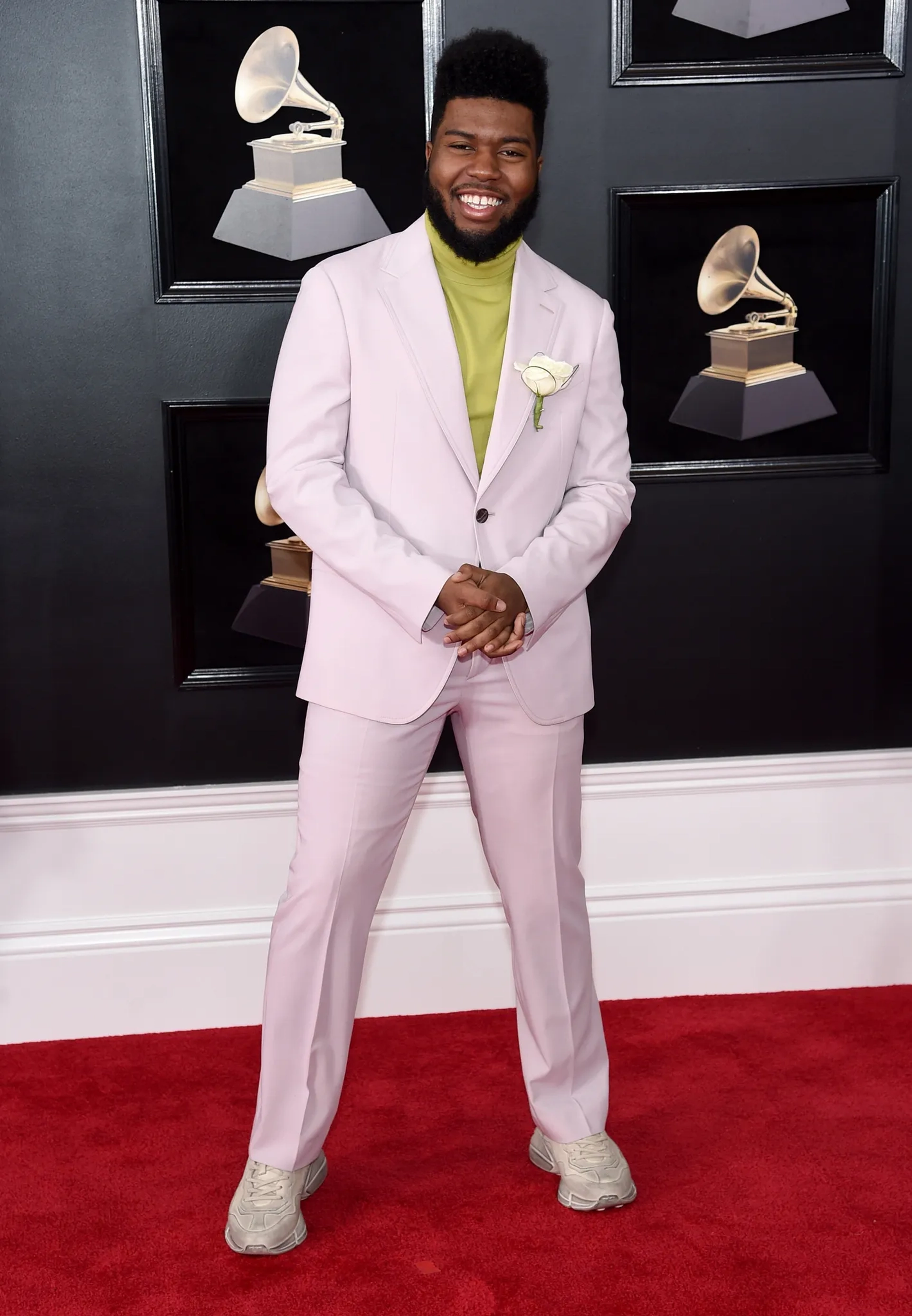 Khalid at an event for The 60th Annual Grammy Awards (2018)