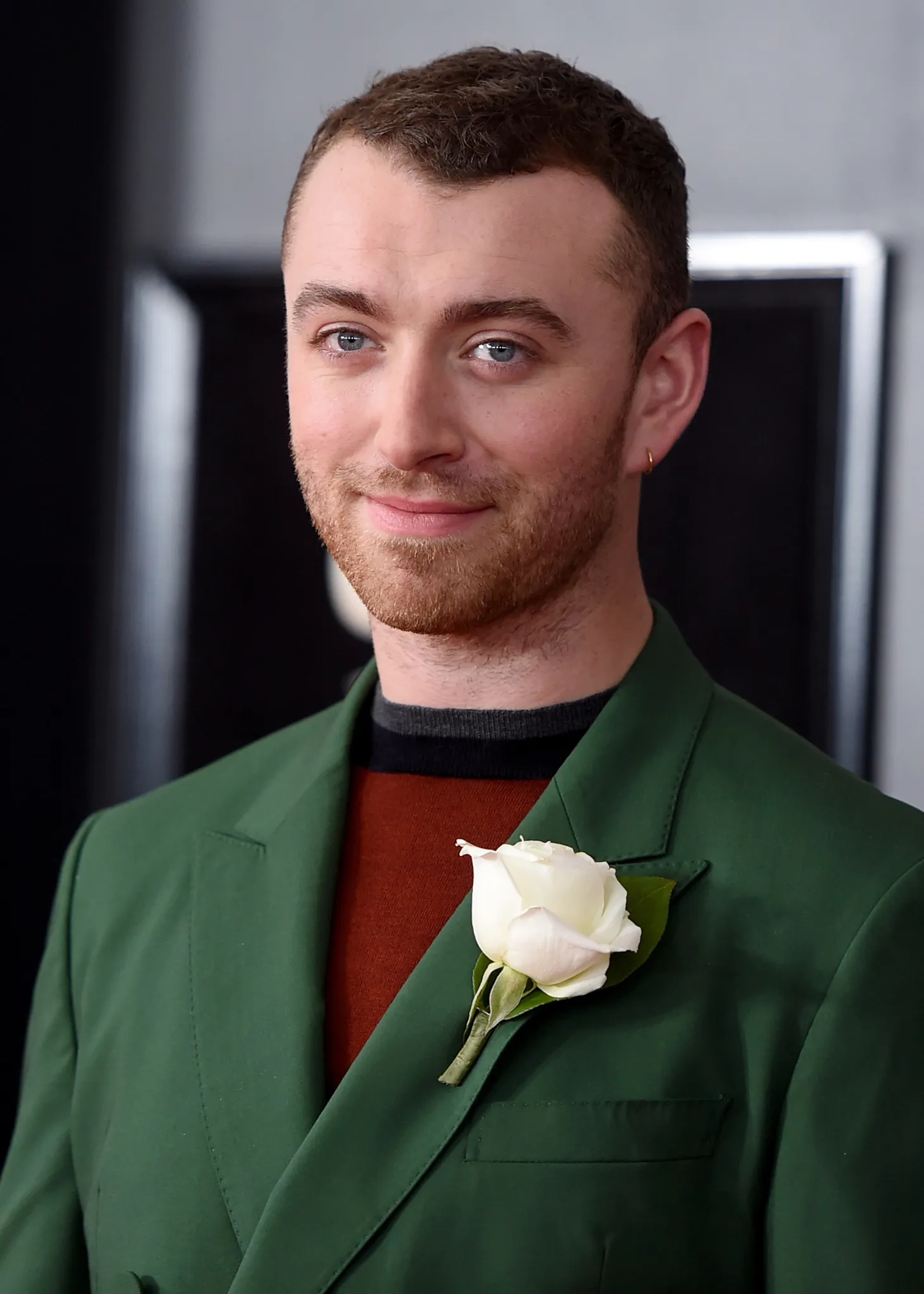 Sam Smith at an event for The 60th Annual Grammy Awards (2018)