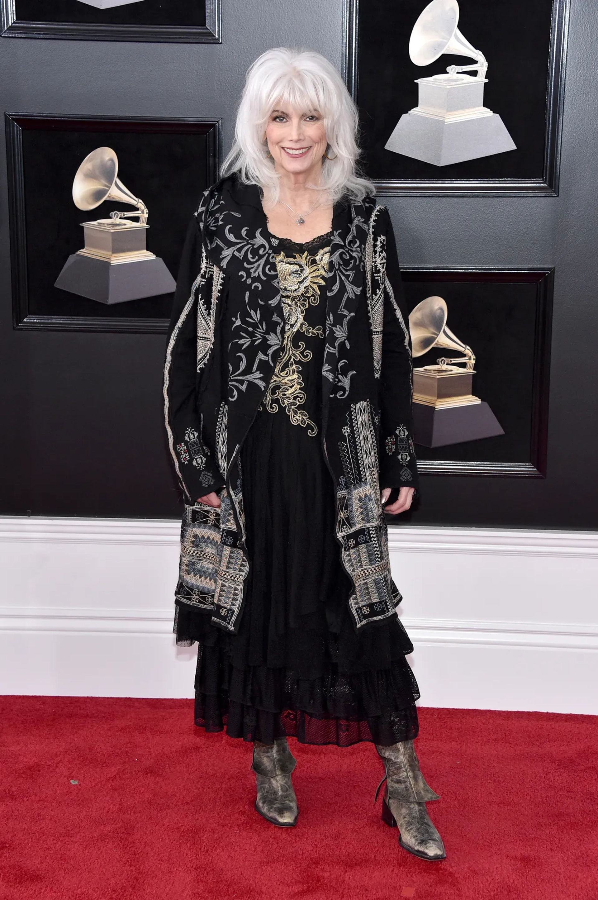 Emmylou Harris at an event for The 60th Annual Grammy Awards (2018)