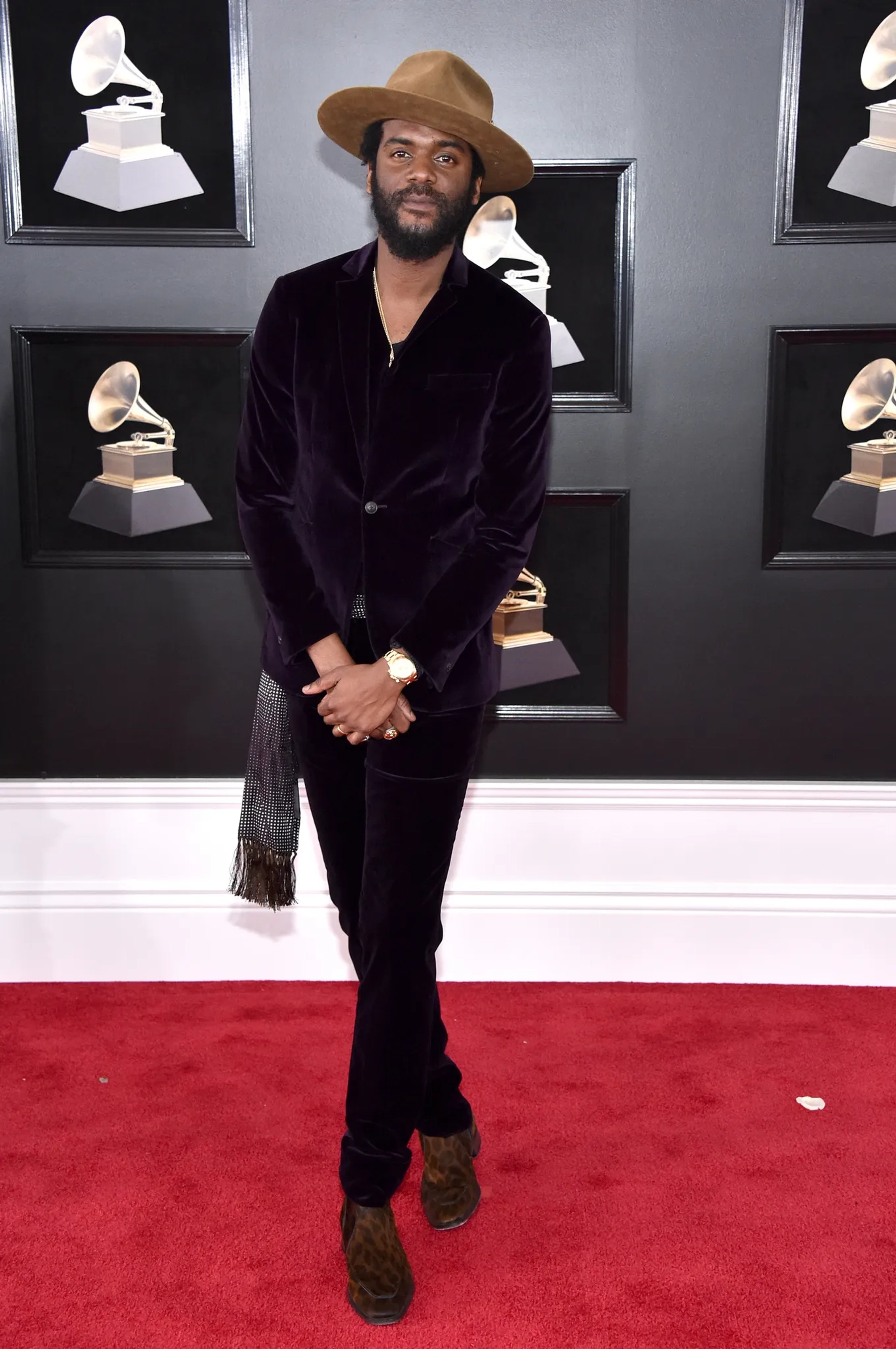 Gary Clark Jr. at an event for The 60th Annual Grammy Awards (2018)