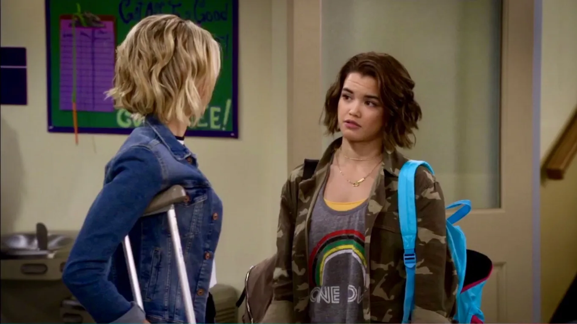 Paris Berelc and Isabel May in Alexa & Katie (2018)