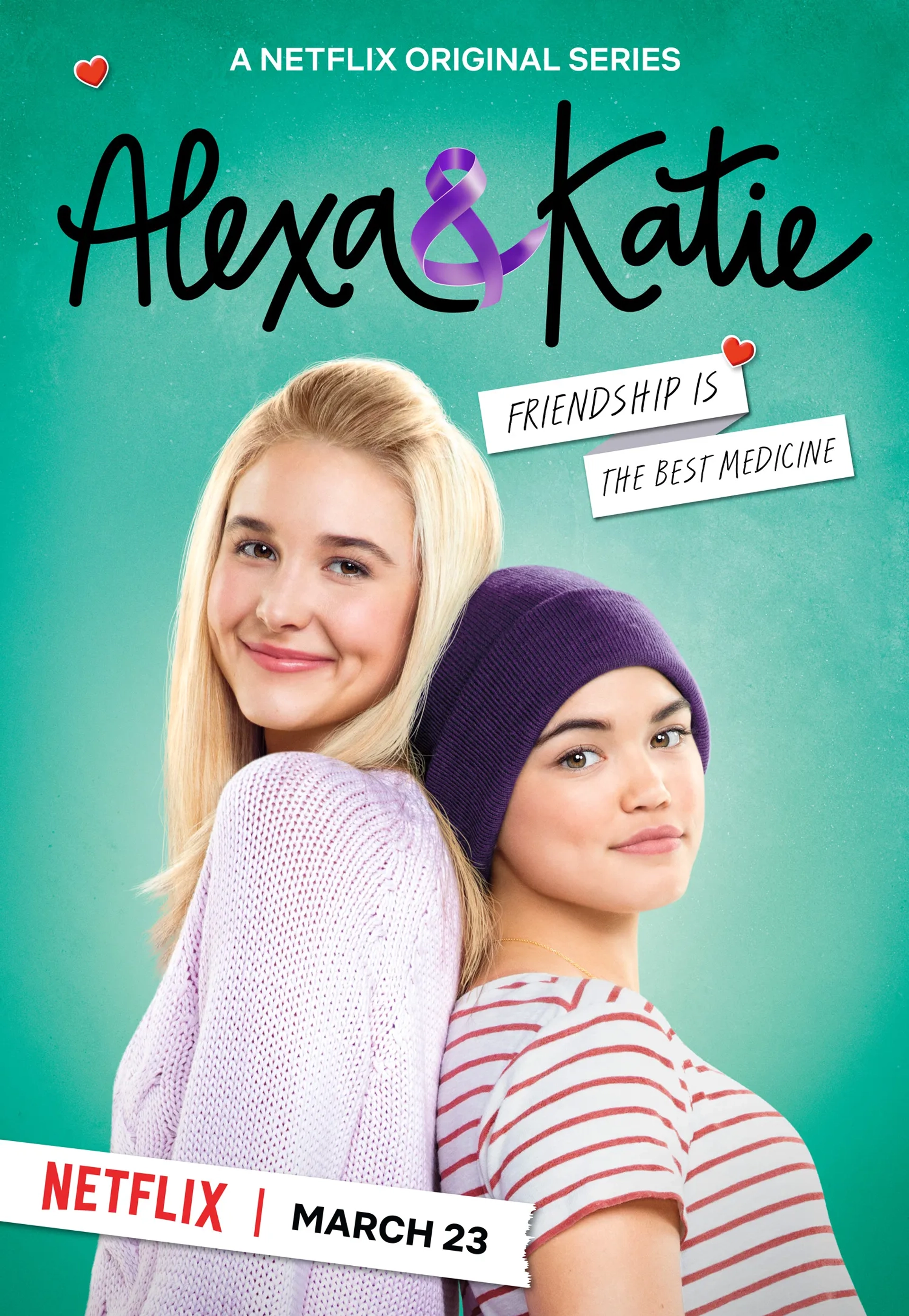 Paris Berelc and Isabel May in Alexa & Katie (2018)