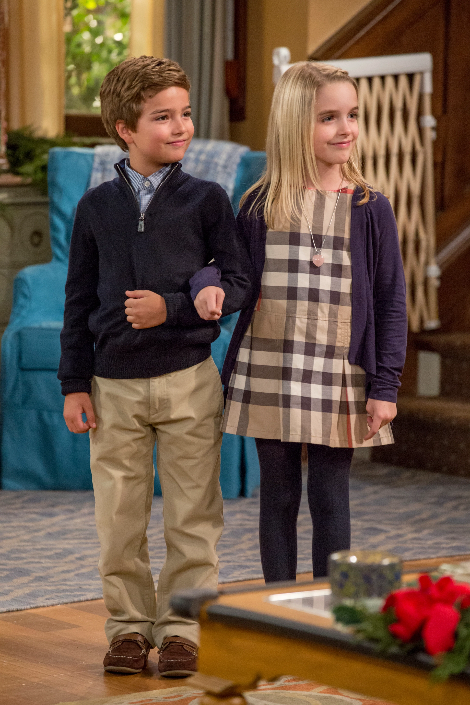 Mckenna Grace and Elias Harger in Fuller House (2016)