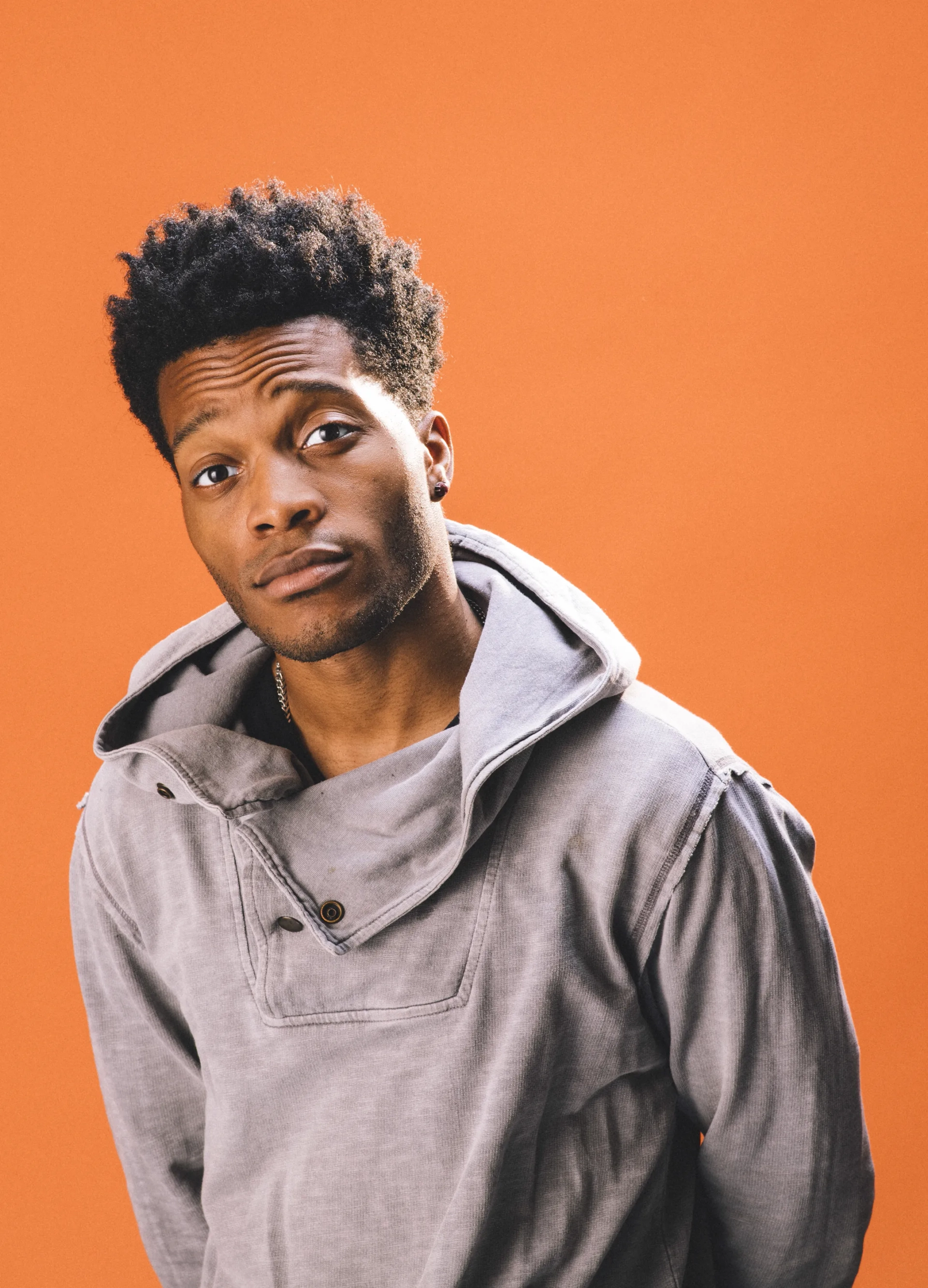 Jermaine Fowler at an event for Superior Donuts (2017)