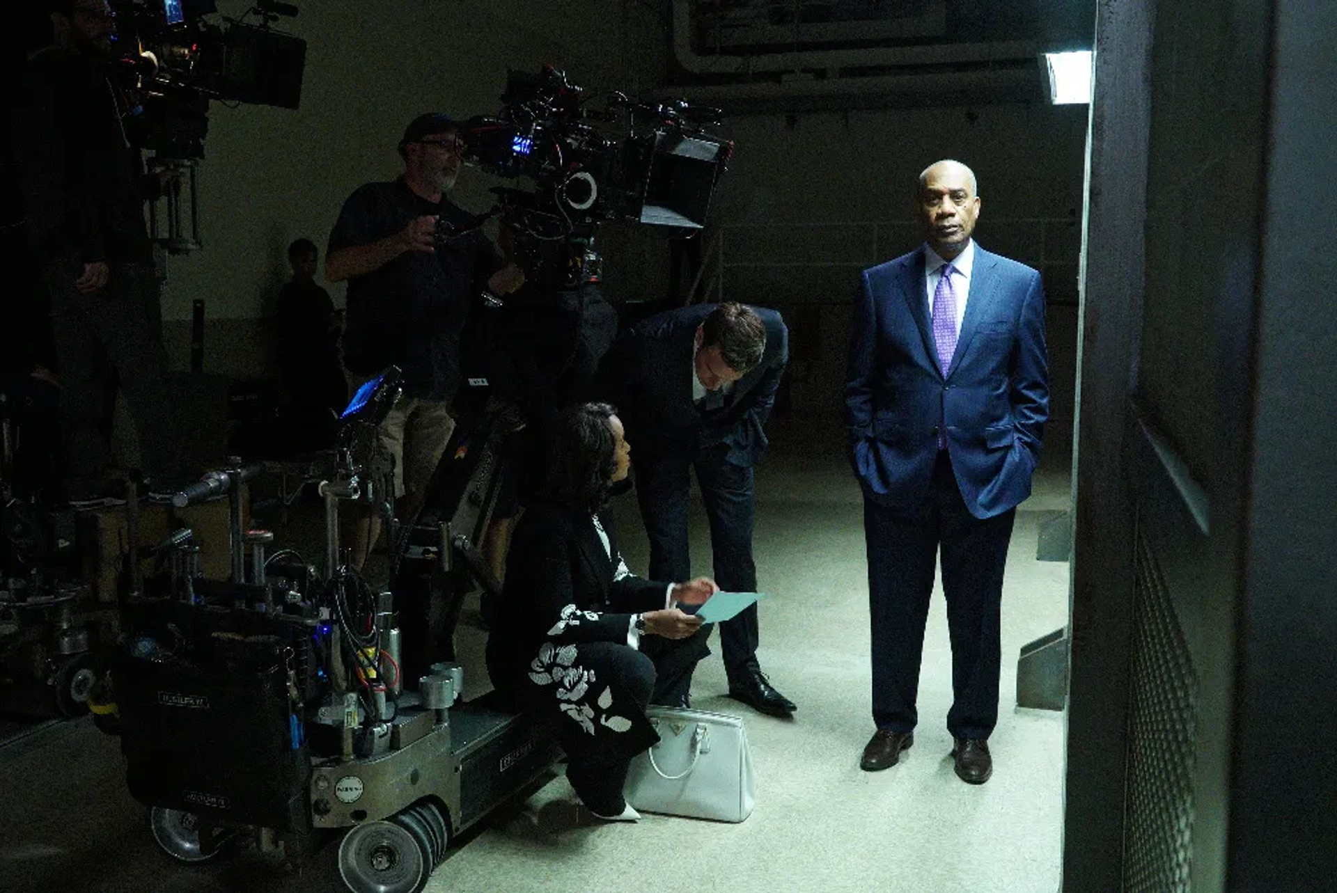 Scott Foley, Joe Morton, Kerry Washington, and Steven G. Fracol in Scandal (2012)