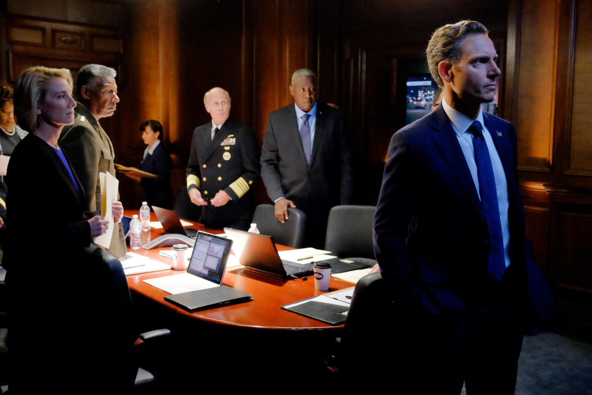 Tony Goldwyn, Kate Butler, and Gary Robinson in Scandal (2012)