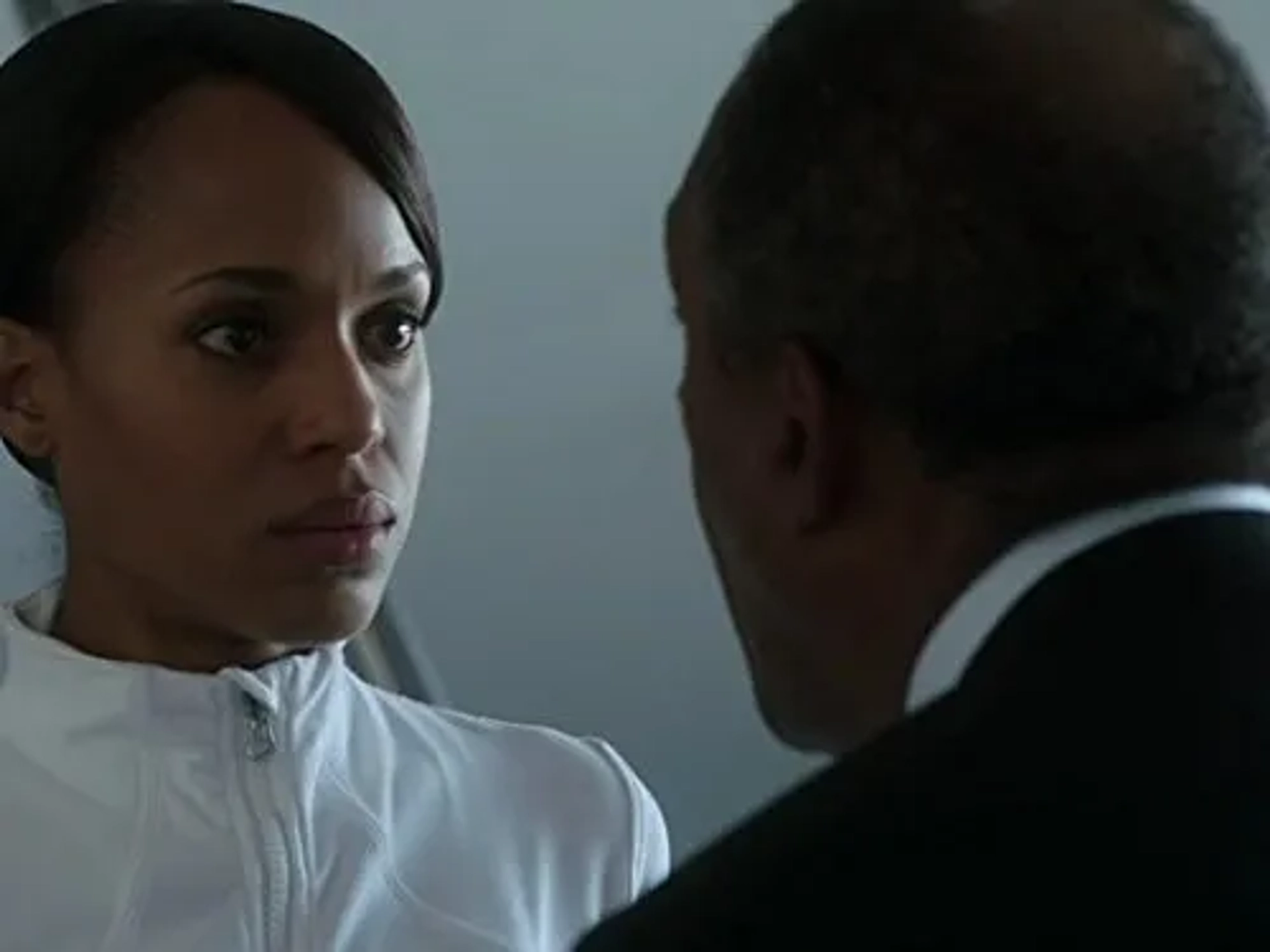 Joe Morton and Kerry Washington in Scandal (2012)