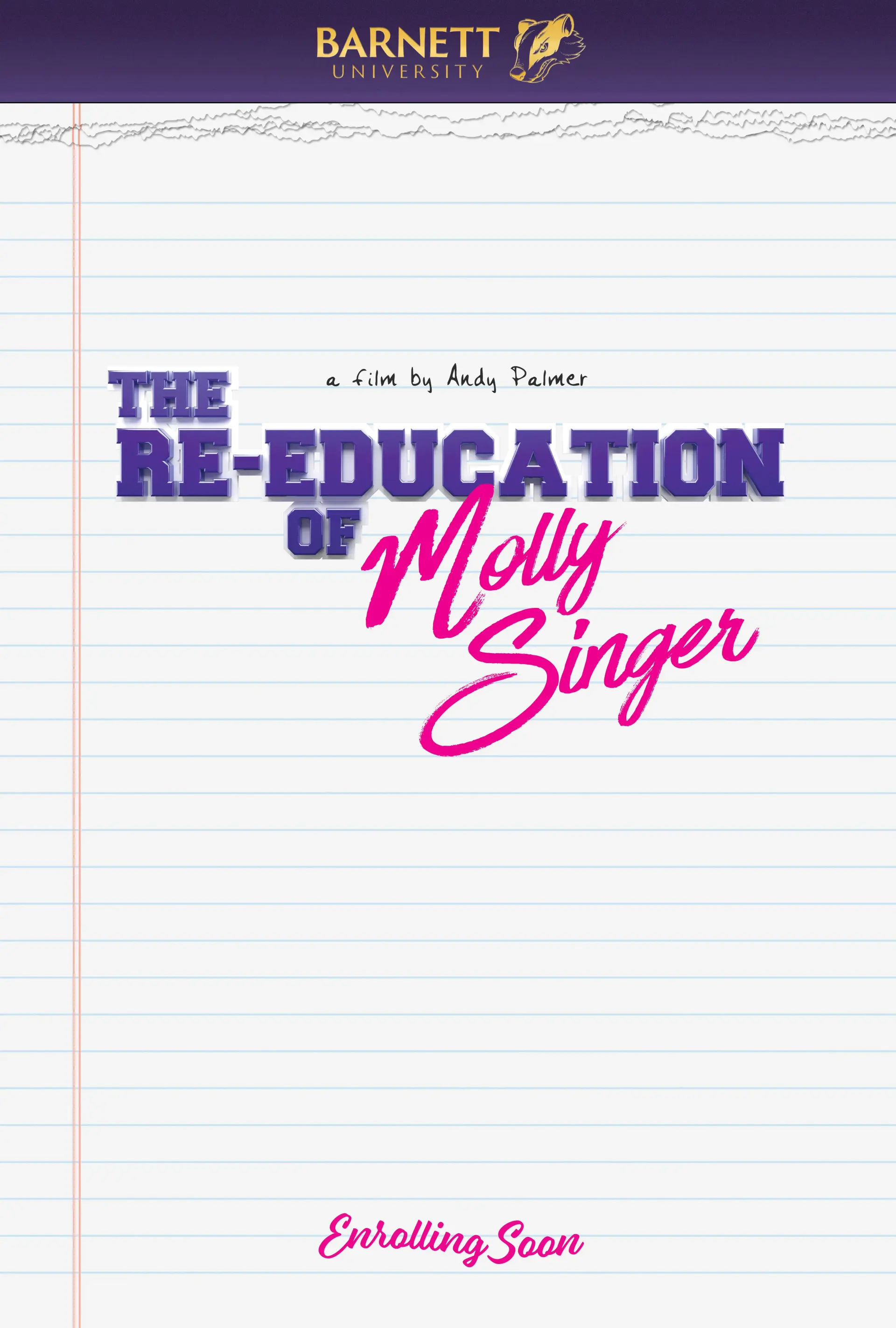 فیلم آموزش مجدد مولی سینگر (The Re-Education of Molly Singer 2023)