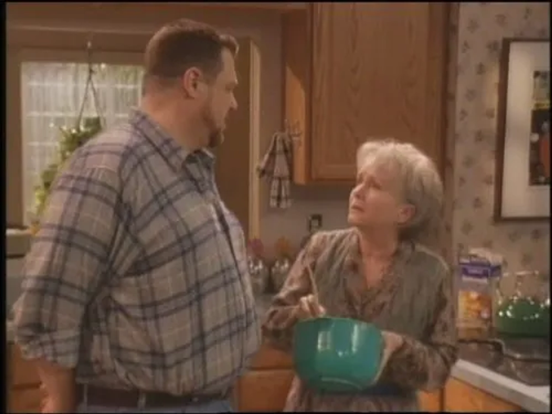 John Goodman and Debbie Reynolds in Roseanne (1988)