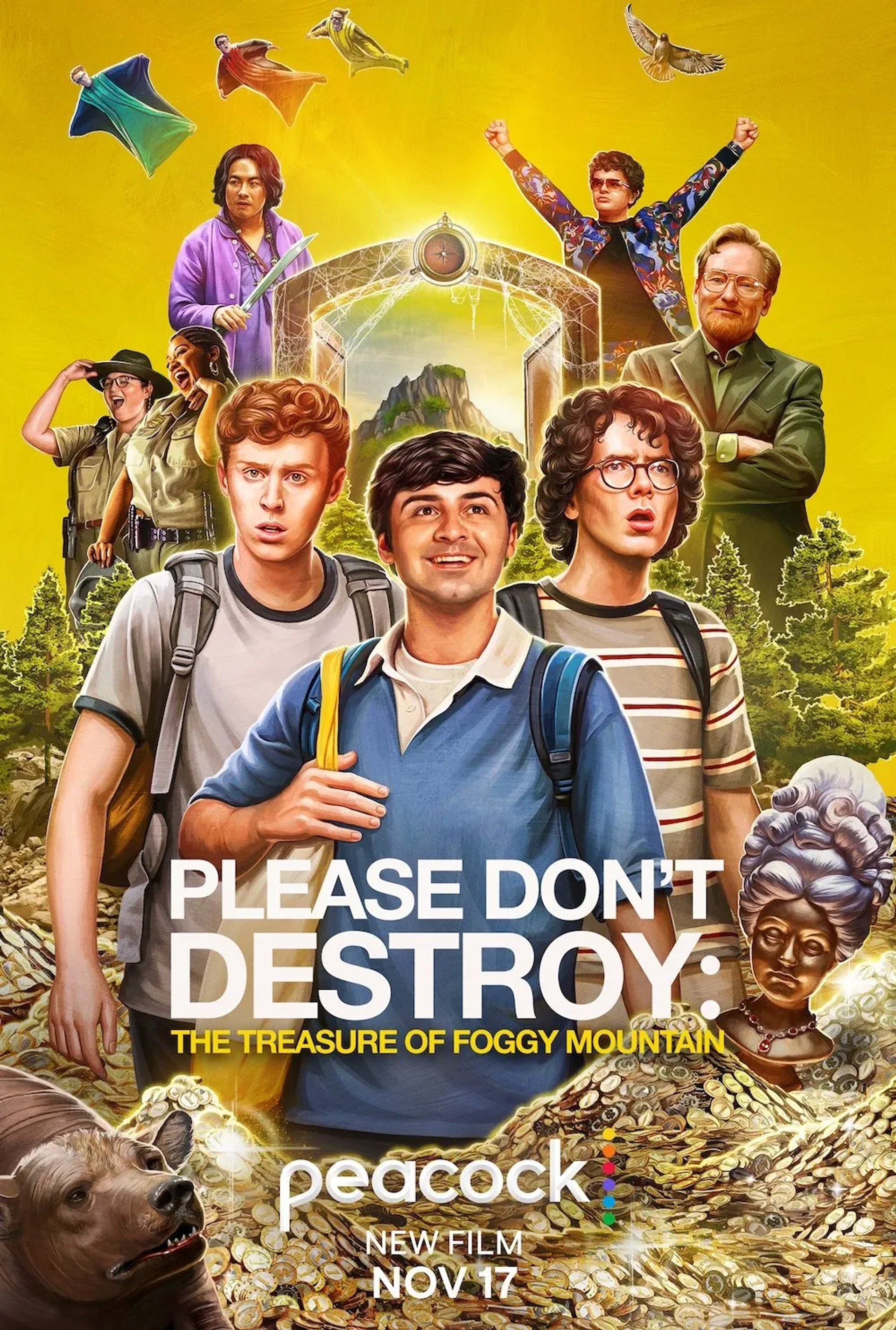 فیلم لطفا خراب نکنید: گنج کوهستان مه آلود (Please Don't Destroy: The Treasure of Foggy Mountain 2023)