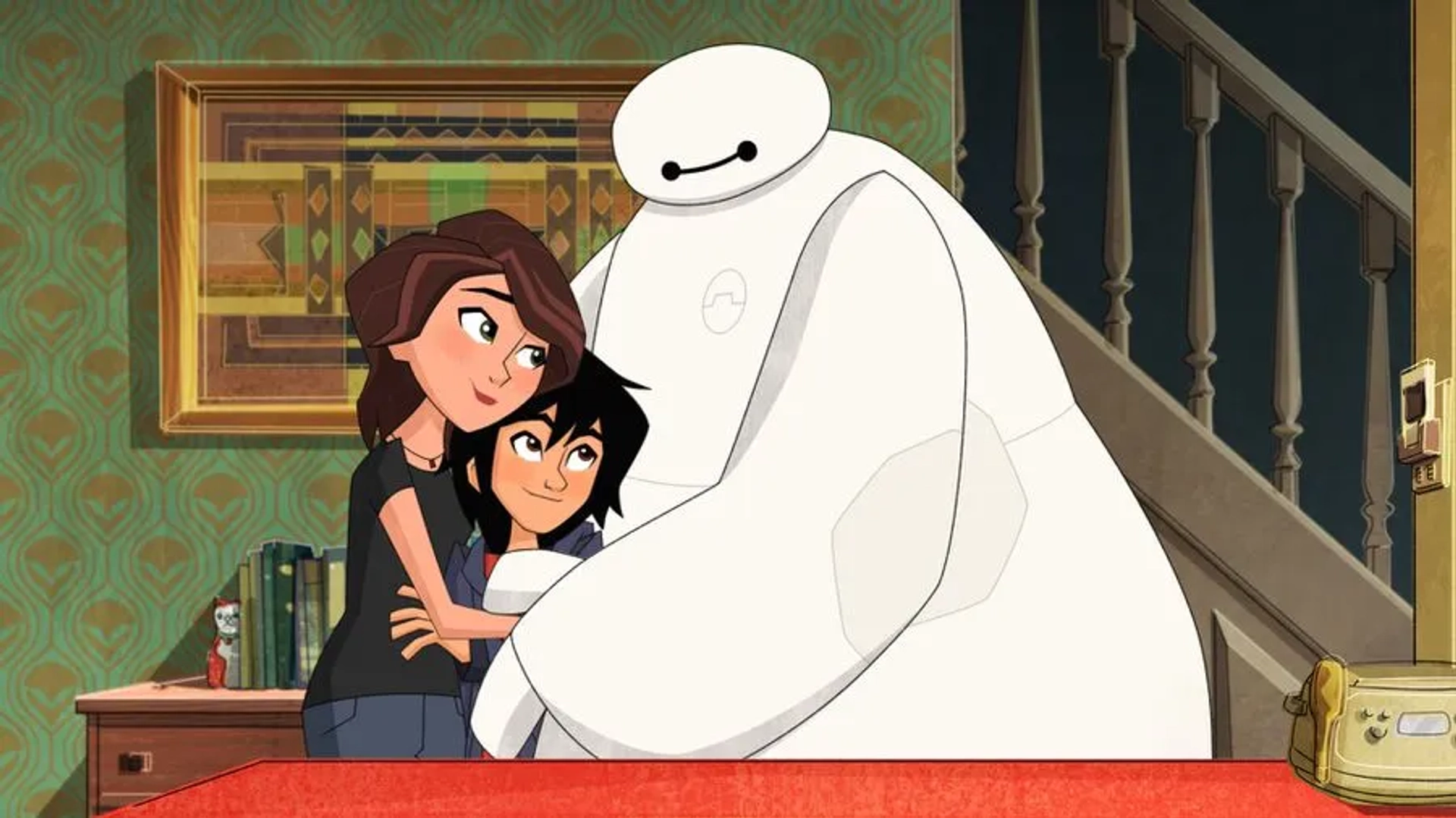 Scott Adsit and Ryan Potter in Big Hero 6: The Series (2017)