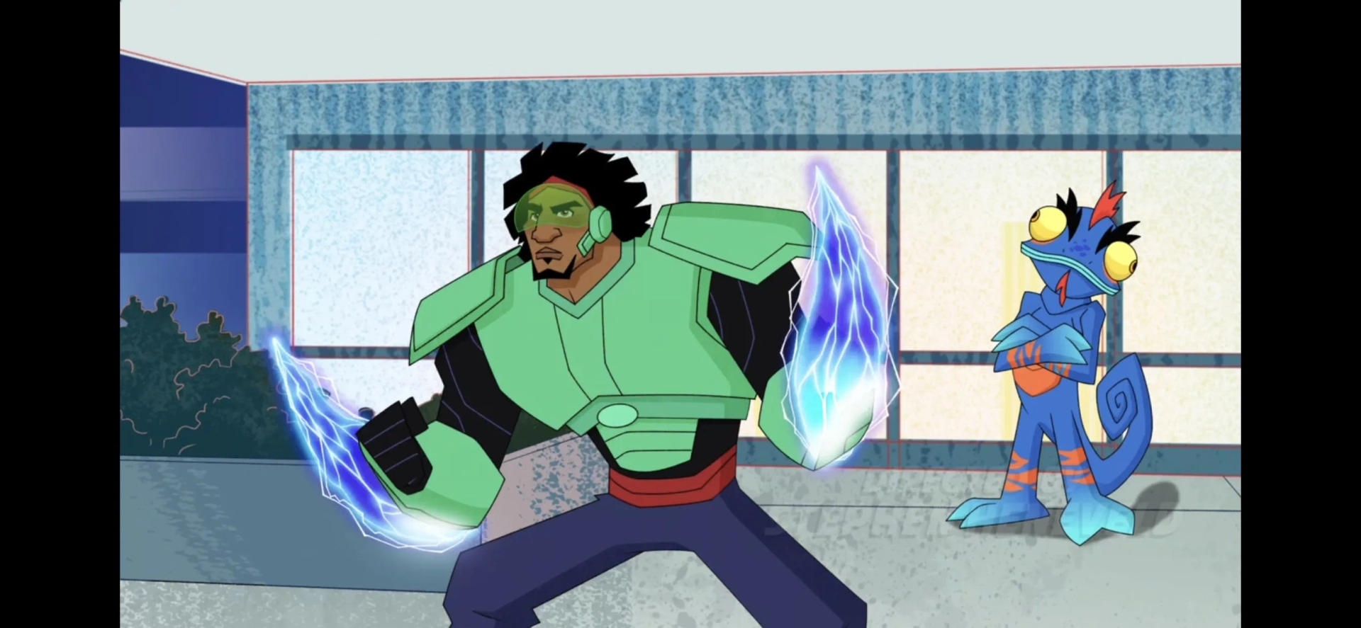 Khary Payton in Big Hero 6: The Series: Trading Chips/Mini Noodle Burger Max (2020)