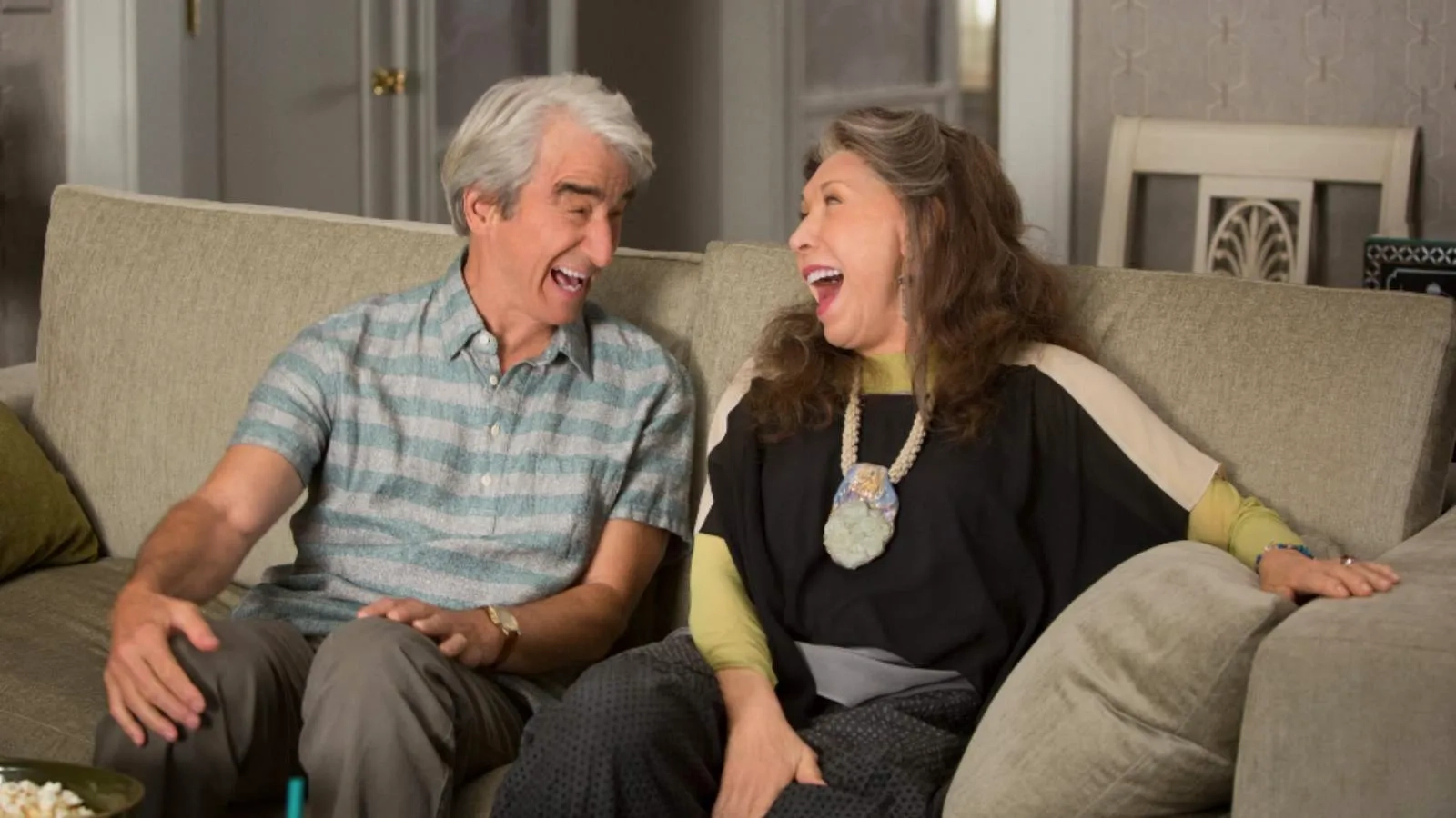 Sam Waterston and Lily Tomlin in Grace and Frankie (2015)