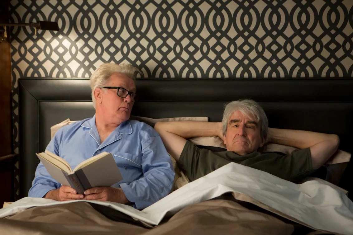 Martin Sheen and Sam Waterston in Grace and Frankie (2015)