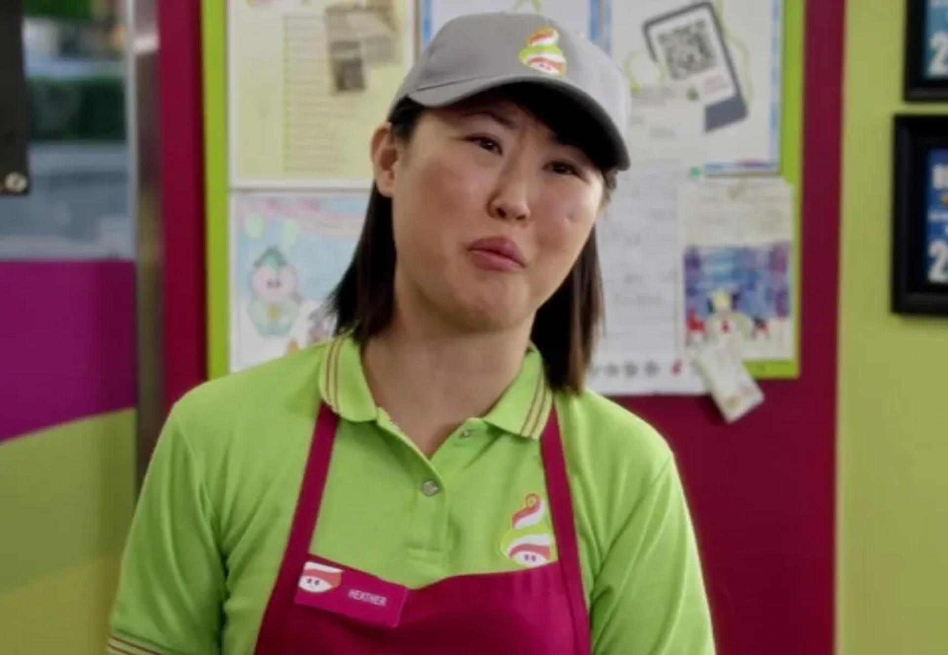 Julia Cho in GRACE AND FRANKIE (Netflix) | Season 1, Episode 5 | "The Fall"