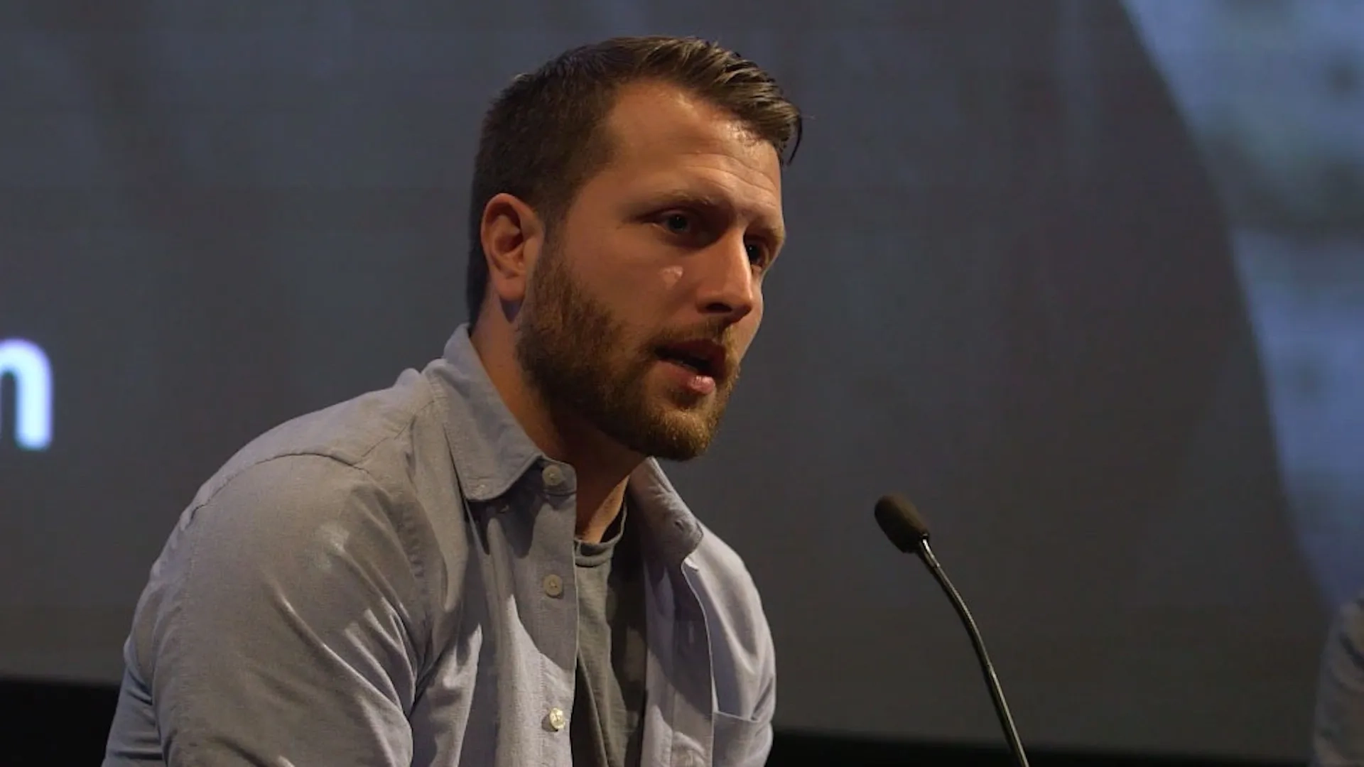 Matthew Heineman at an event for City of Ghosts (2017)