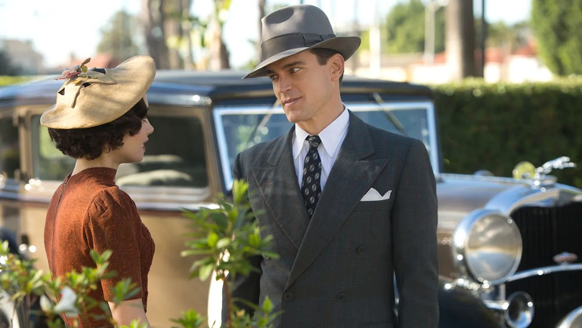 Matt Bomer and Lily Collins in The Last Tycoon (2016)