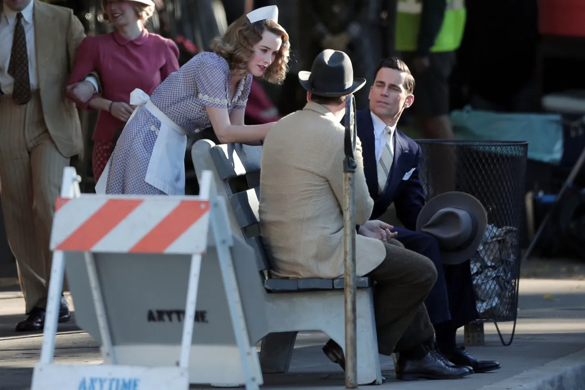 Matt Bomer, Dominique McElligott, and Ryan O'Nan in The Last Tycoon (2016)