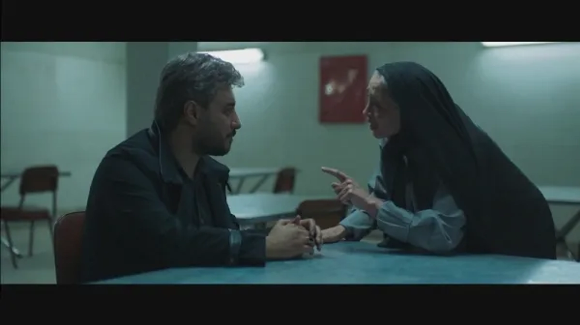 Javad Ezati and Pantea Panahiha in Leather Jacket Man (2023)