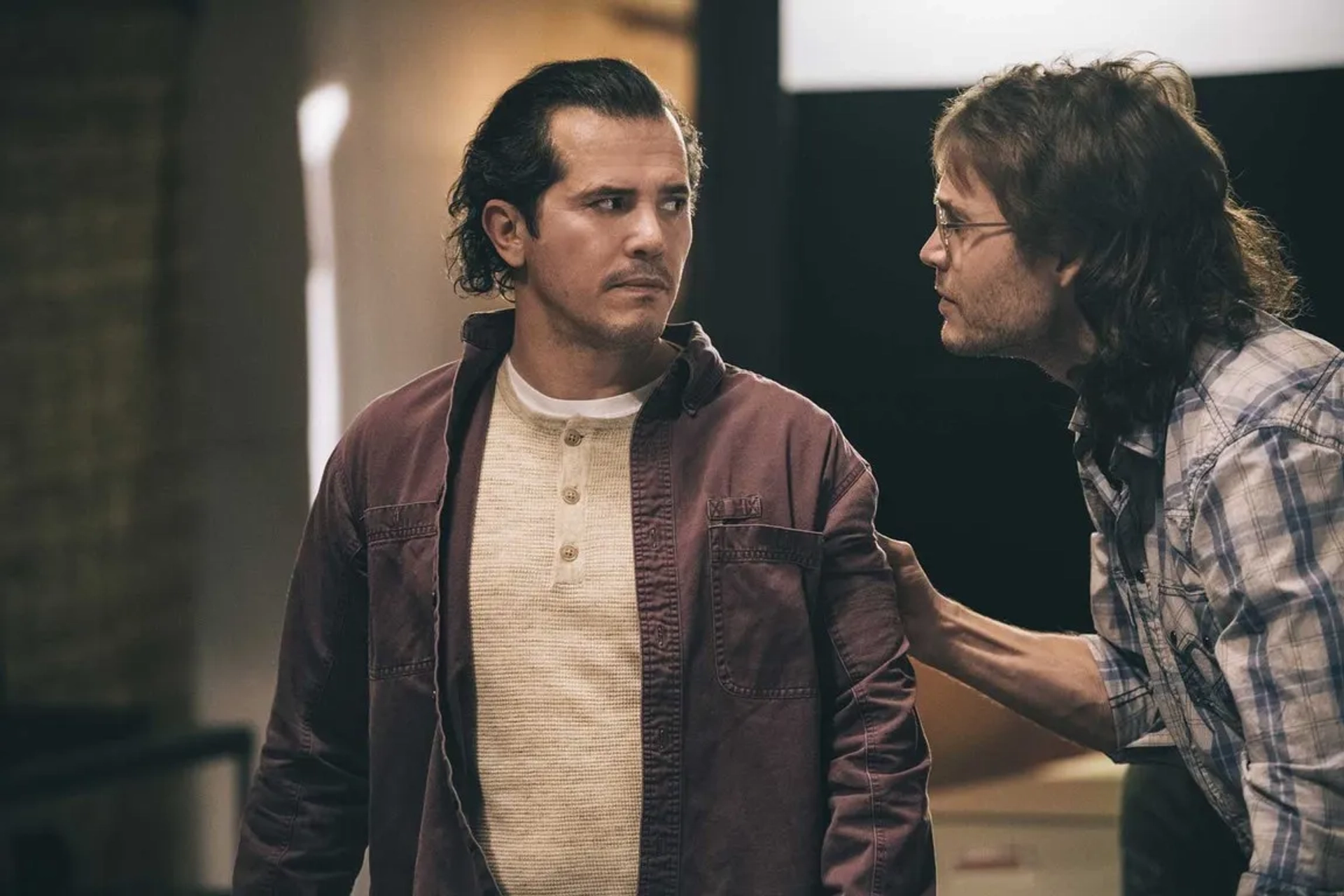 John Leguizamo and Taylor Kitsch in Waco (2018)