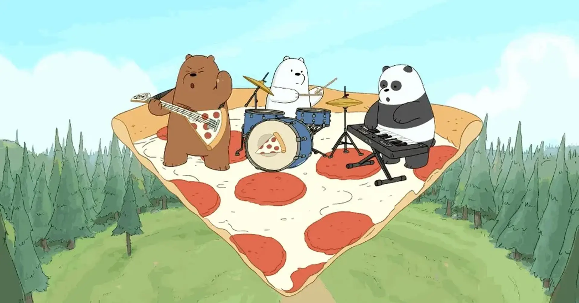 انیمیشن سه کله پوک ماجراجو (We Bare Bears 2014)