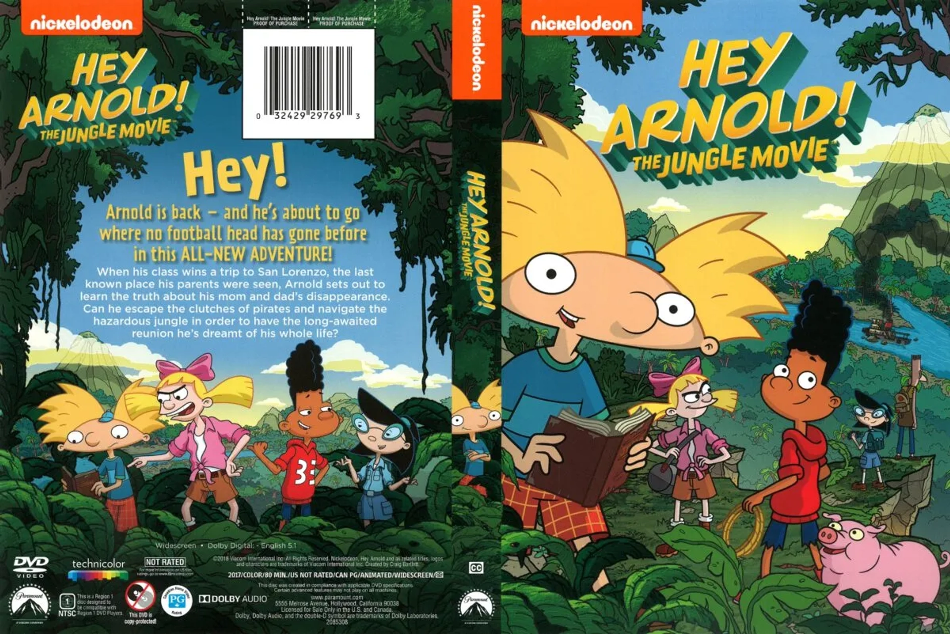 انیمیشن هی آرنولد: فیلم جنگلی (Hey Arnold: The Jungle Movie 2017)