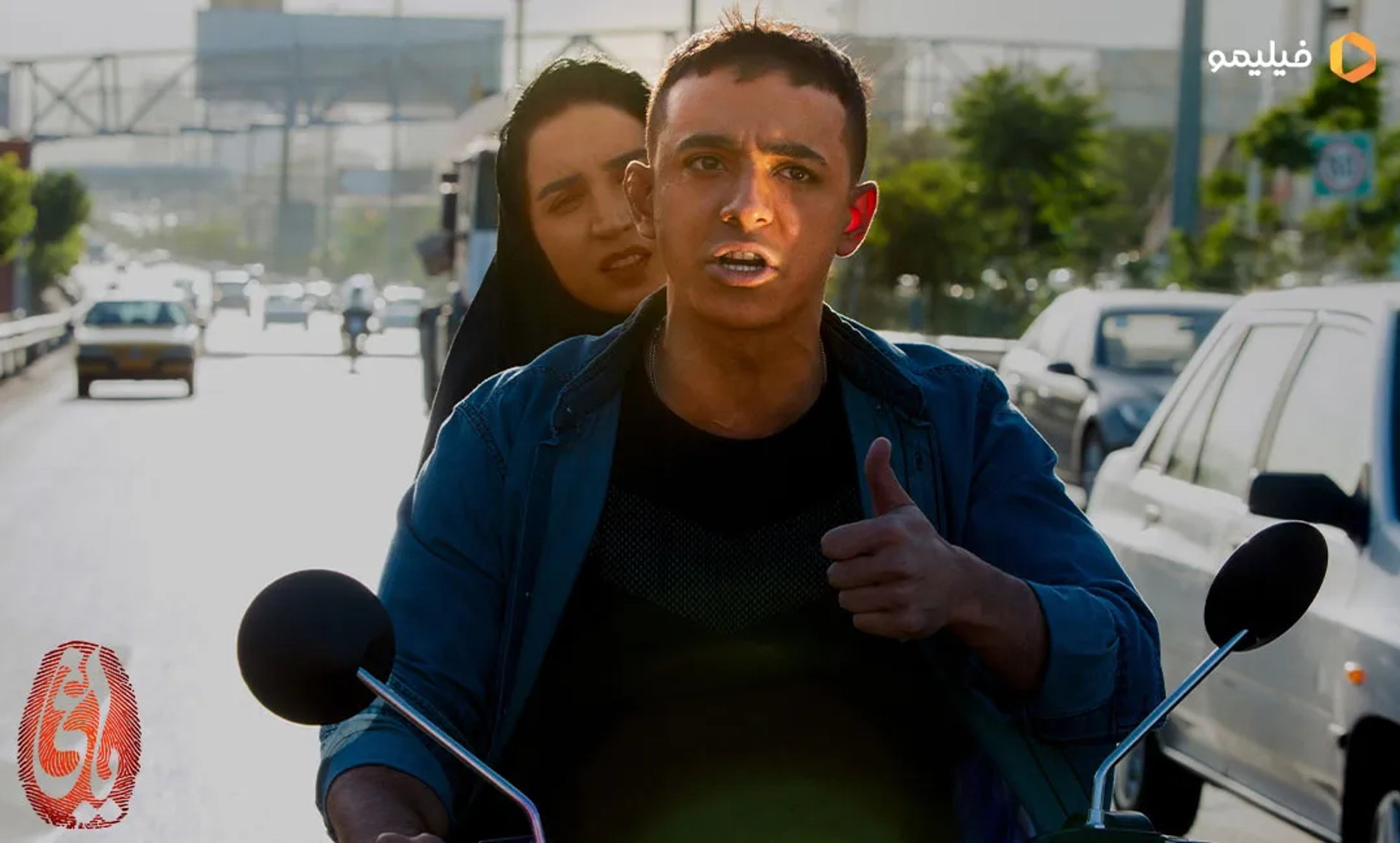 Ali Shadman and Aban Askari in The Rebel (2022)