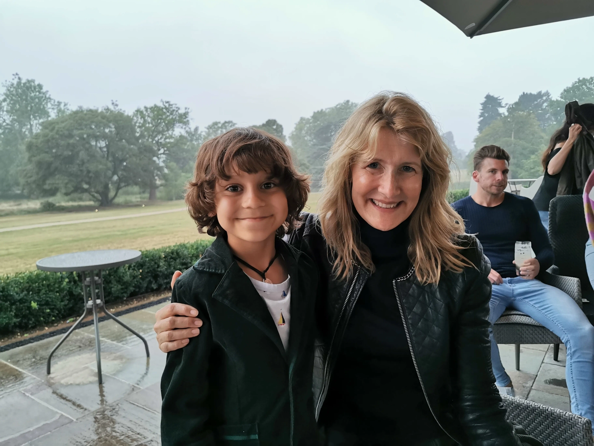 With Laura Dern "Jurassic World Dominion"