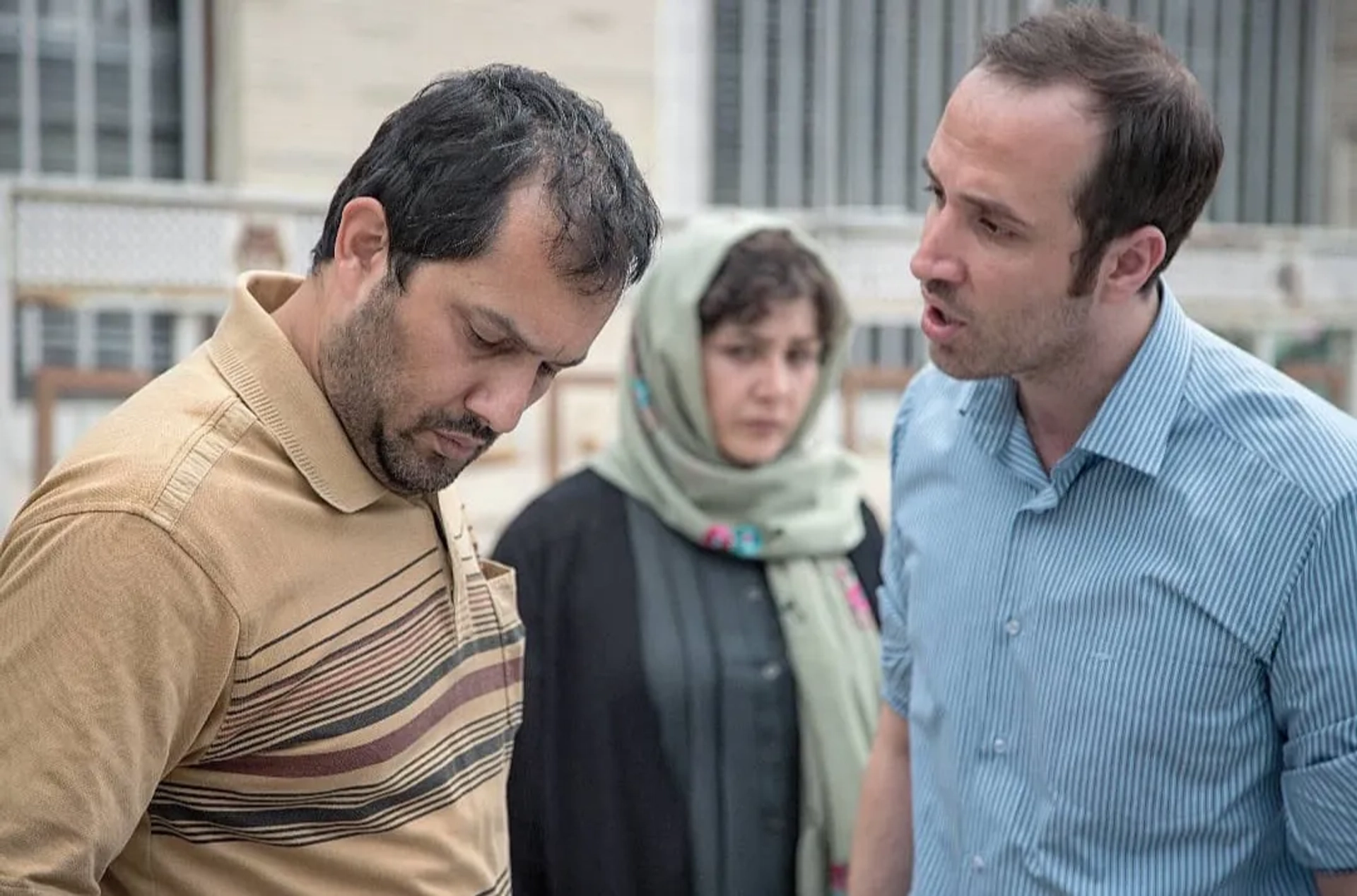 Baran Kosari, Hamed Behdad, and Amir Ahmad Ghazvini in Alive (2019)