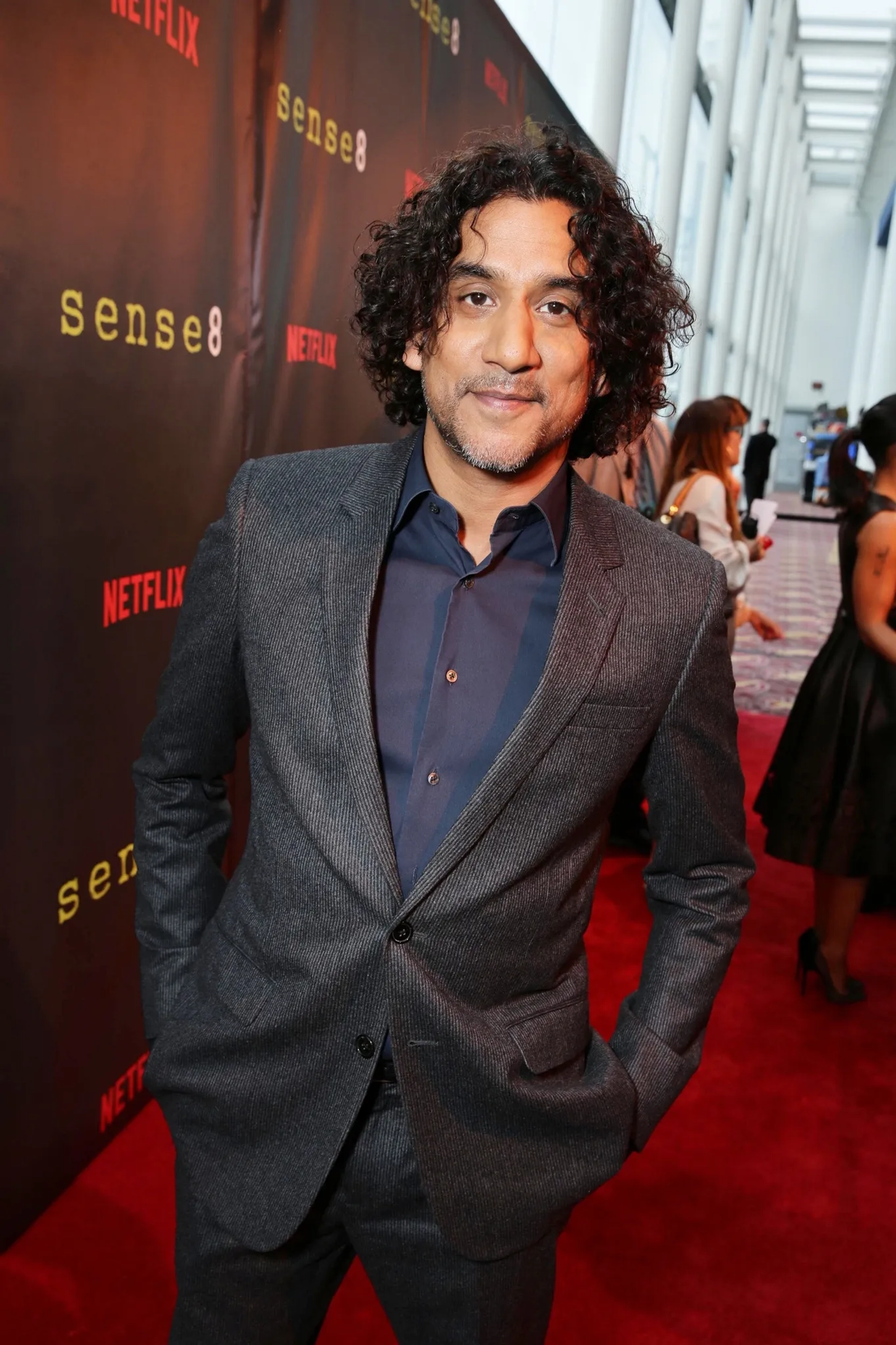 Naveen Andrews at an event for Sense8 (2015)