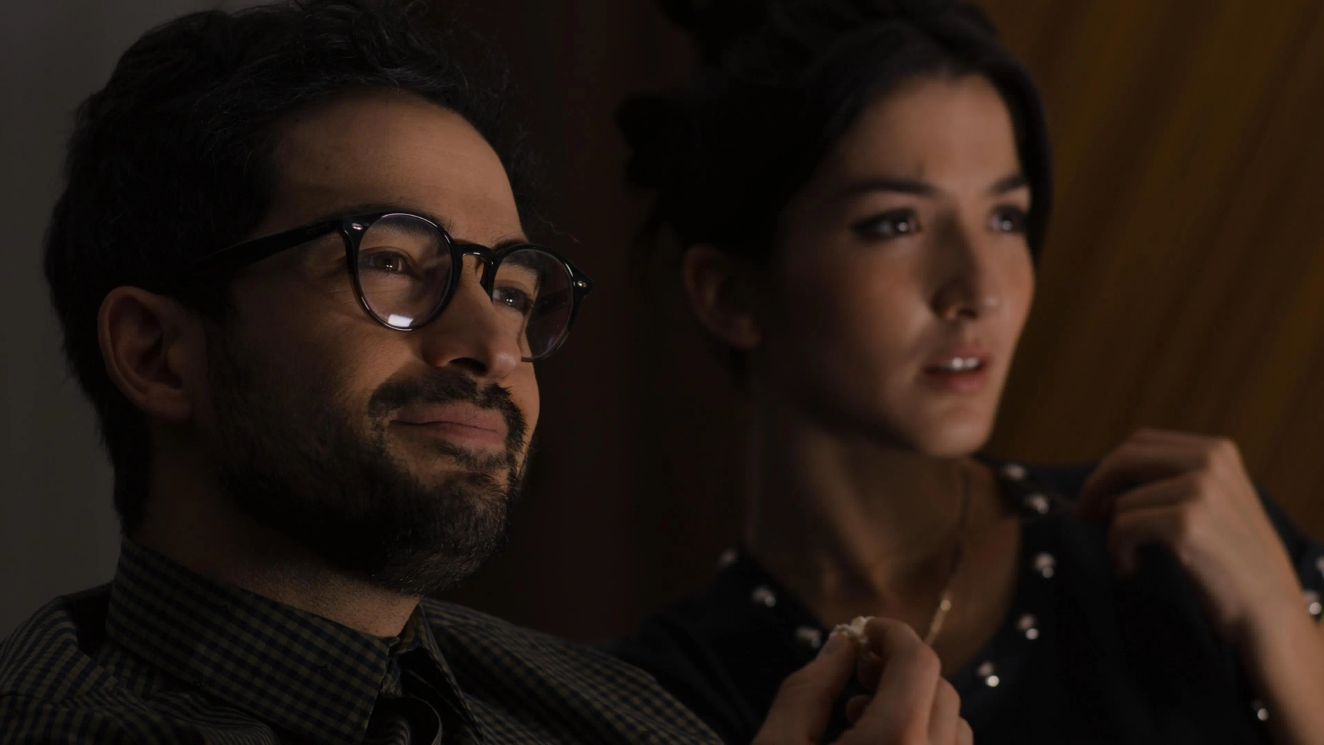 Alfonso Herrera and Eréndira Ibarra in Sense8 (2015)