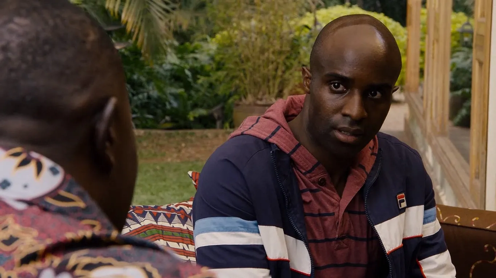 Peter King Nzioki and Toby Onwumere in Sense8 (2015)