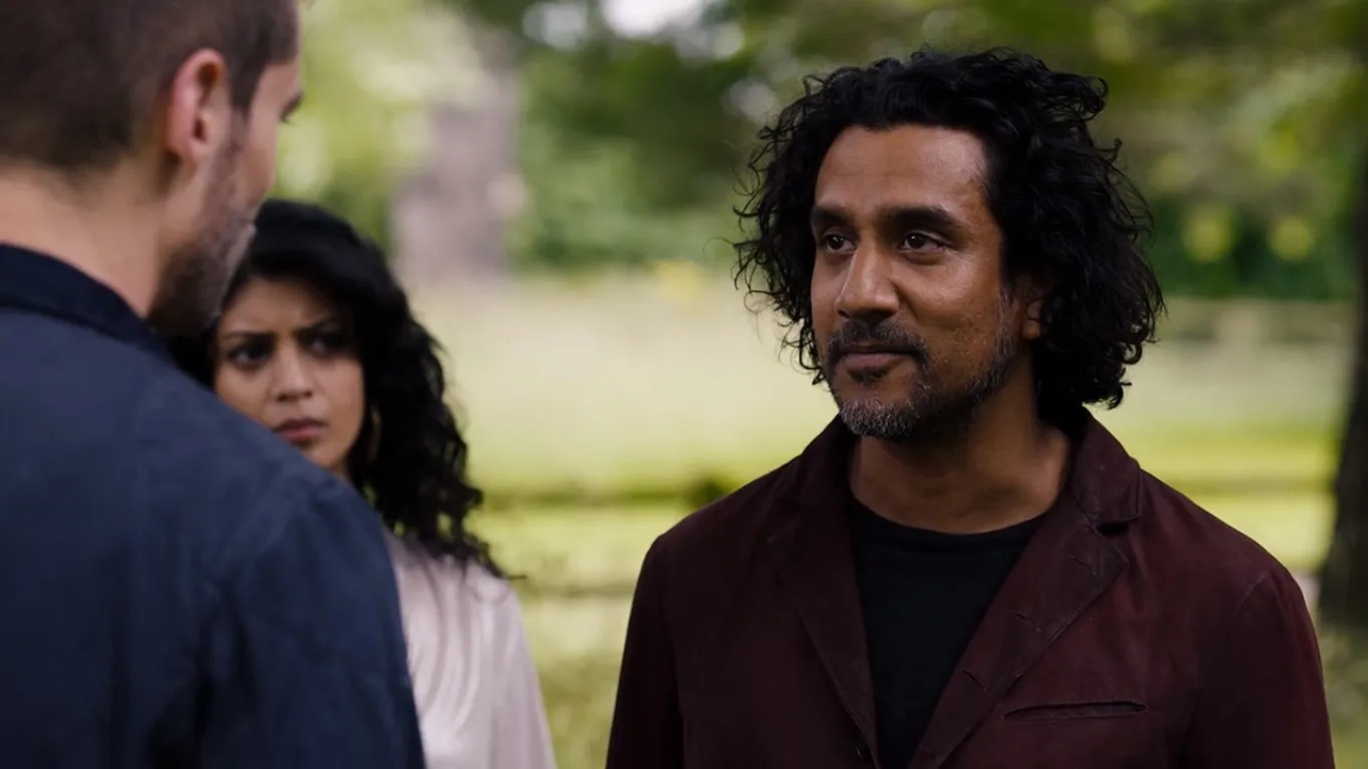 Naveen Andrews, Brian J. Smith, and Tina Desai in Sense8 (2015)