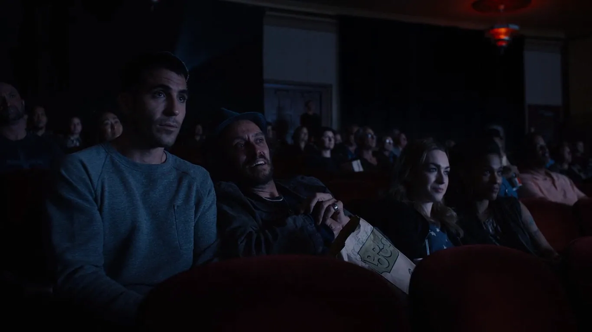 Michael X. Sommers, Freema Agyeman, Miguel Ángel Silvestre, and Jamie Clayton in Sense8 (2015)