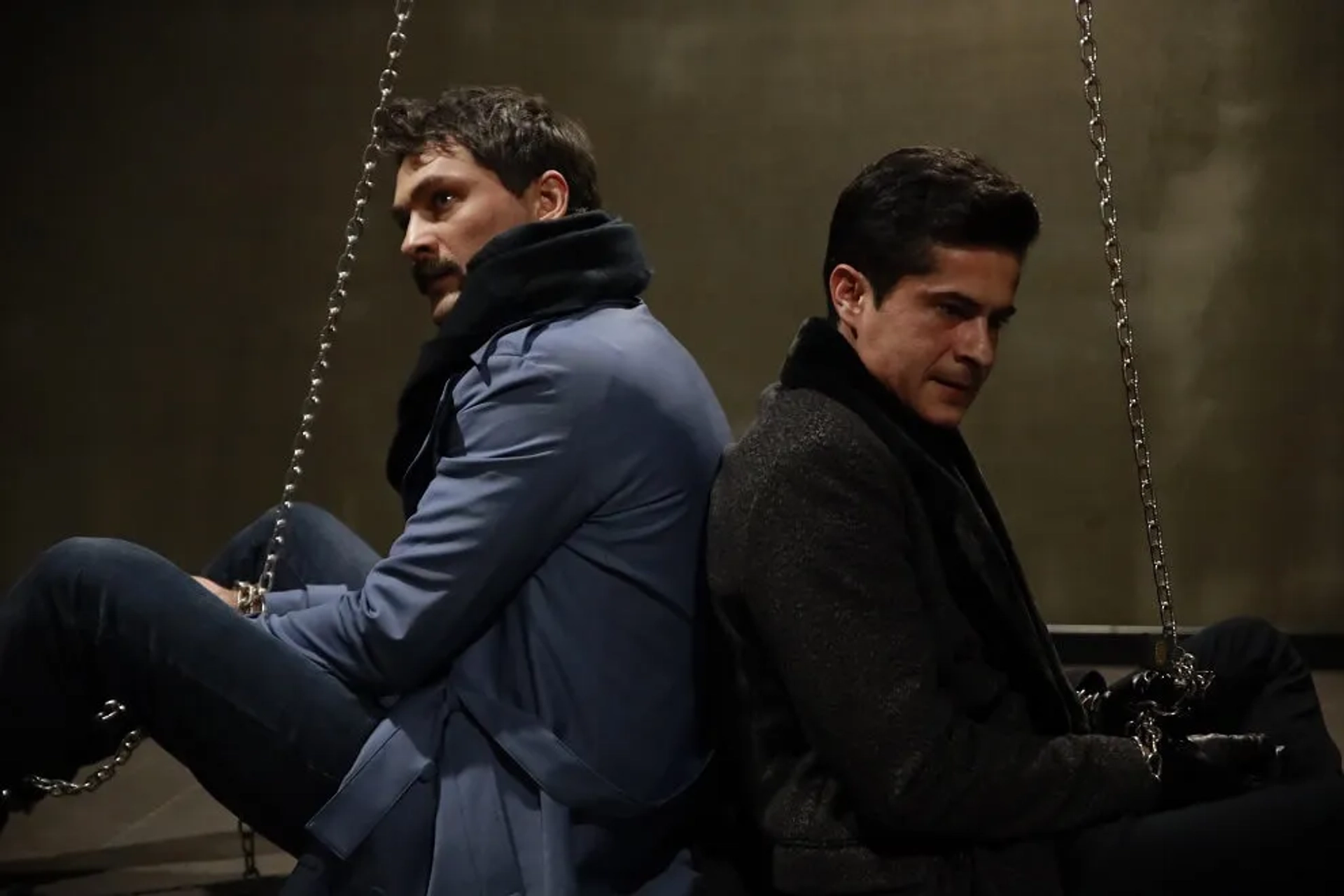 Ismail Hacioglu and Onur Tuna in Mahkum (2021)