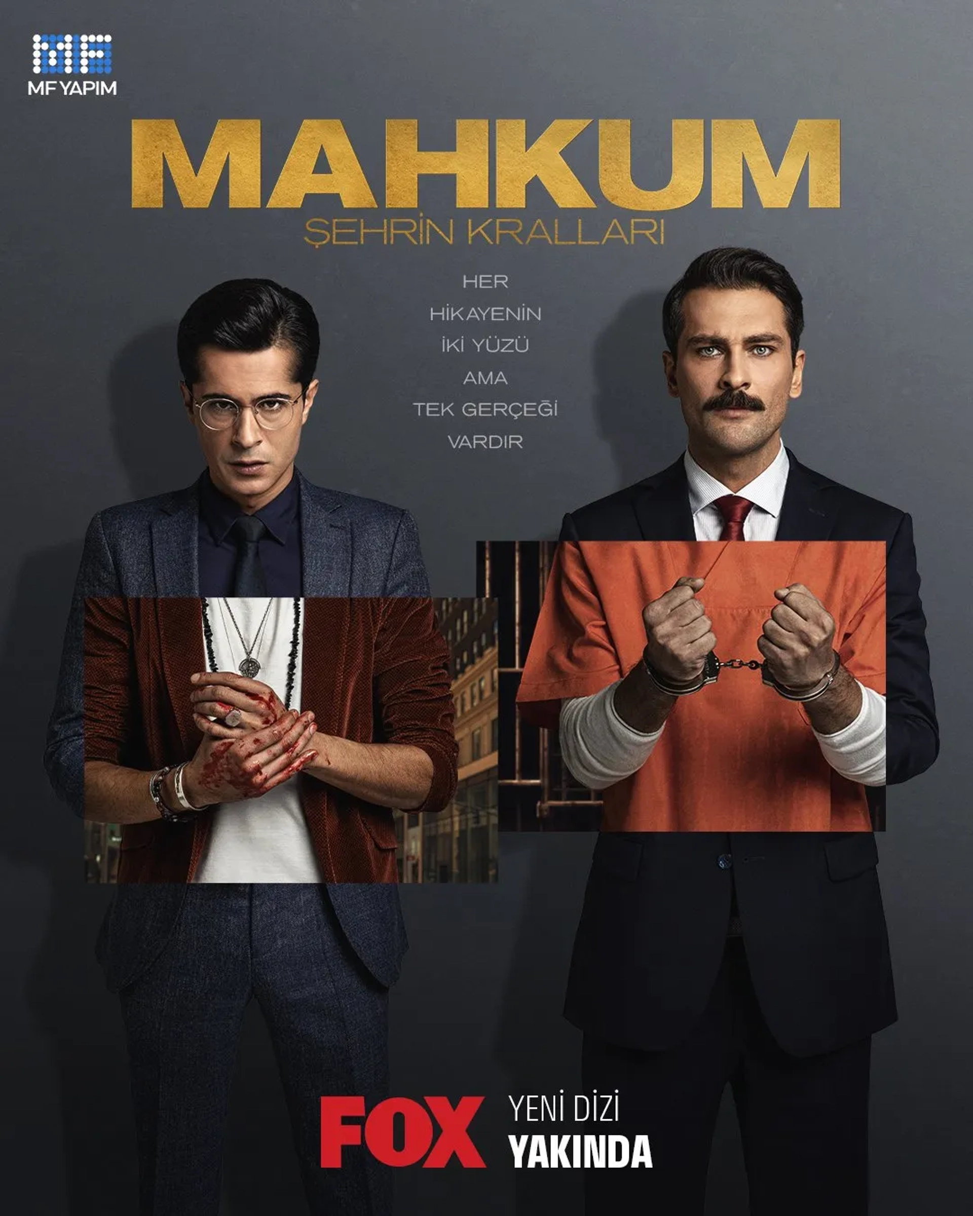 Ismail Hacioglu and Onur Tuna in Mahkum (2021)