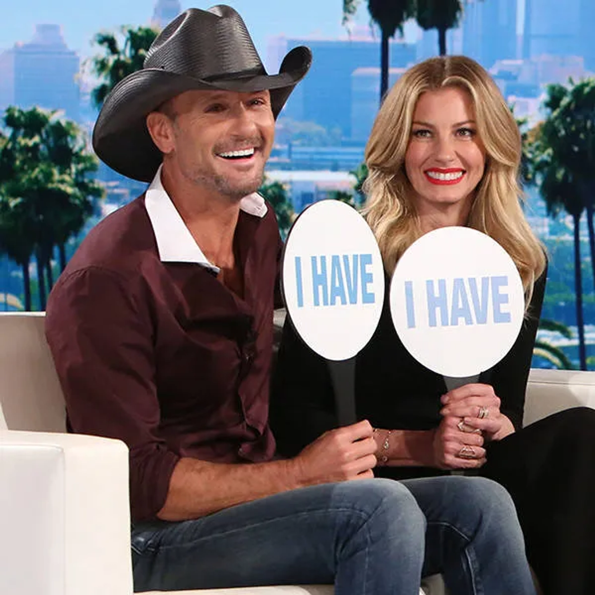 Faith Hill and Tim McGraw in The Ellen DeGeneres Show (2003)