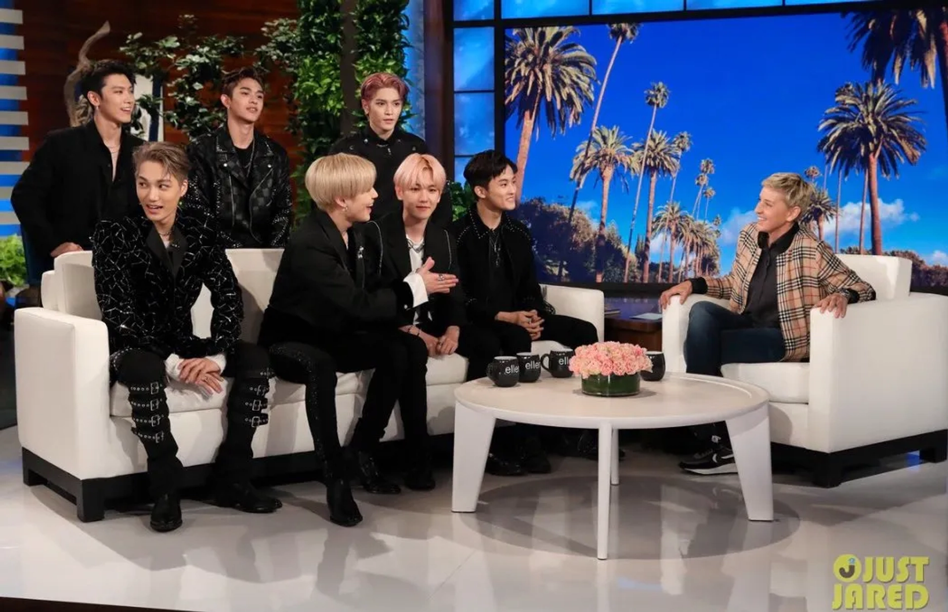 Ellen DeGeneres and BTS in The Ellen DeGeneres Show (2003)