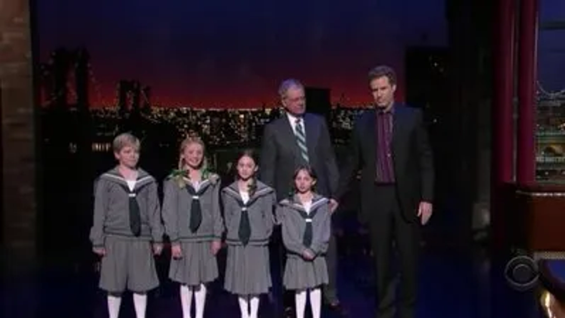 David Letterman Show with Will Ferrell