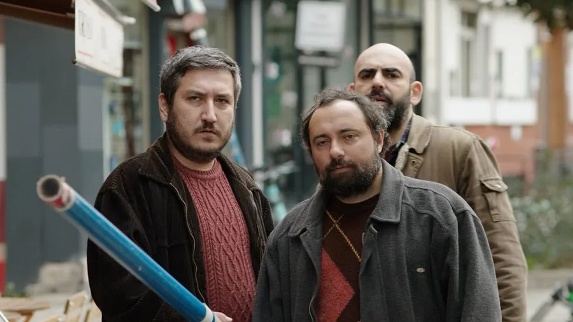 Feyyaz Yigit, Ahmet Kürsat Öçalan, and Kivanç Kilinç in As If (2021)