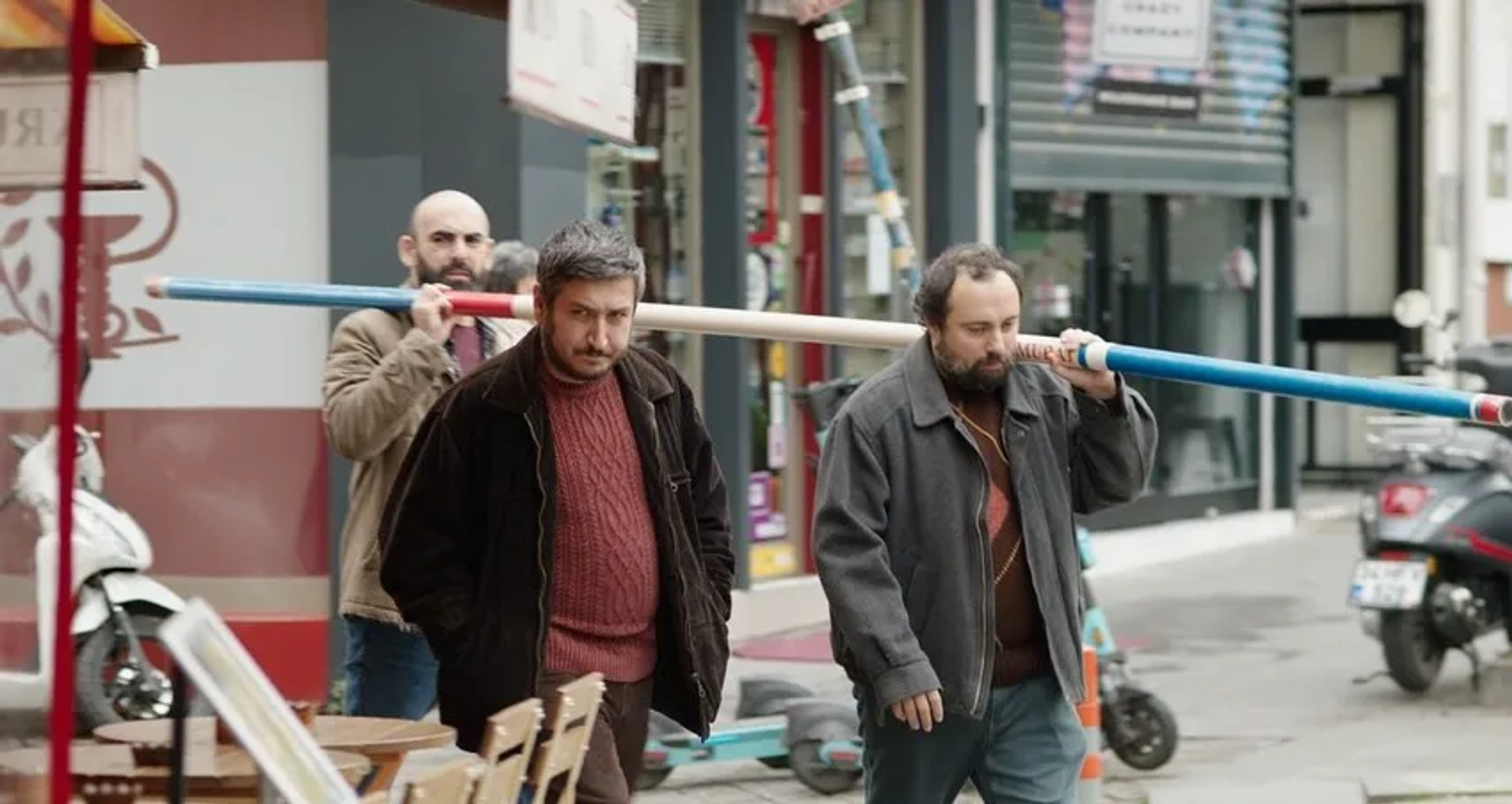 Feyyaz Yigit, Ahmet Kürsat Öçalan, and Kivanç Kilinç in As If (2021)