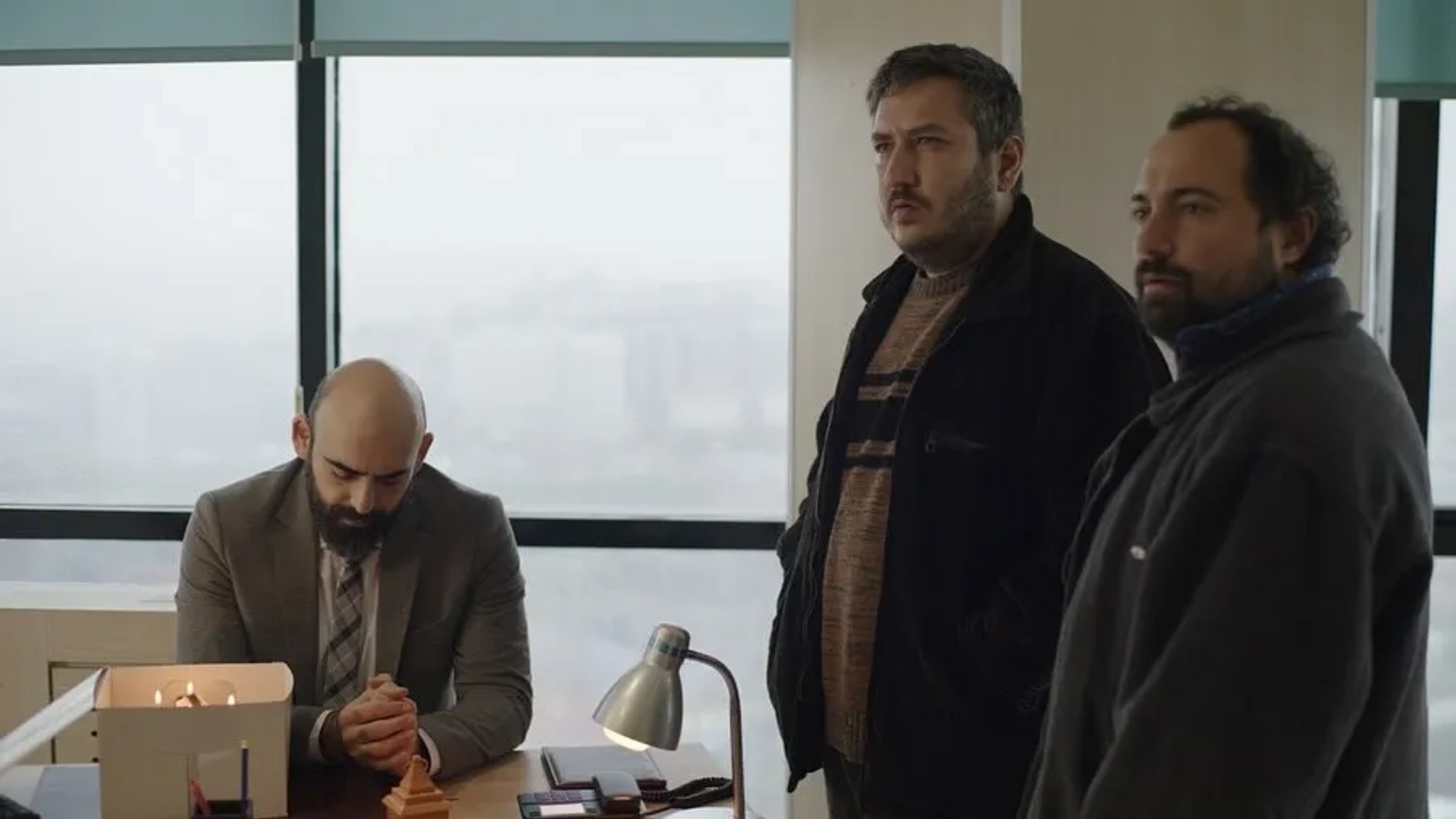 Feyyaz Yigit, Ahmet Kürsat Öçalan, and Kivanç Kilinç in As If (2021)