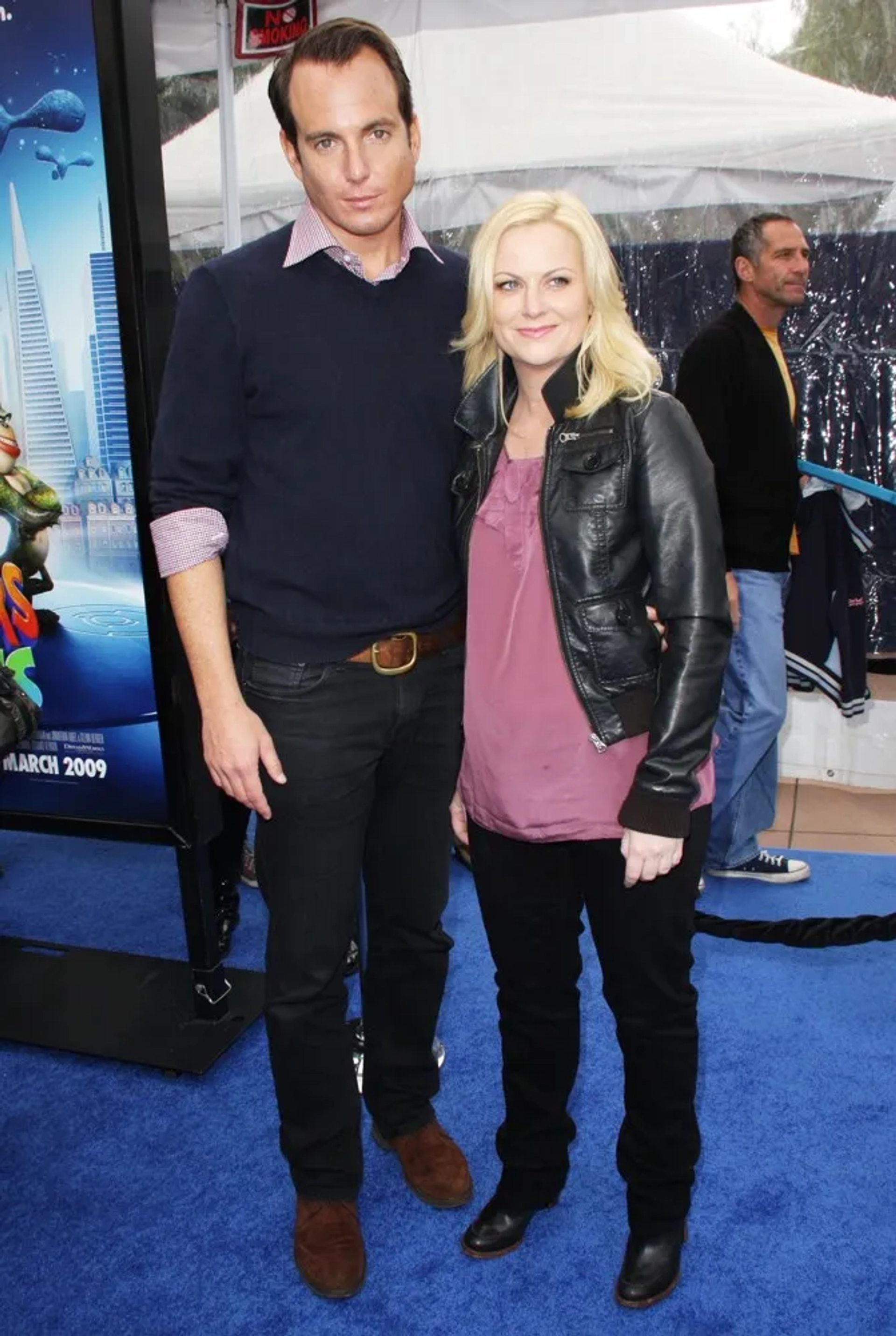 Will Arnett and Amy Poehler at an event for Monsters vs. Aliens (2009)