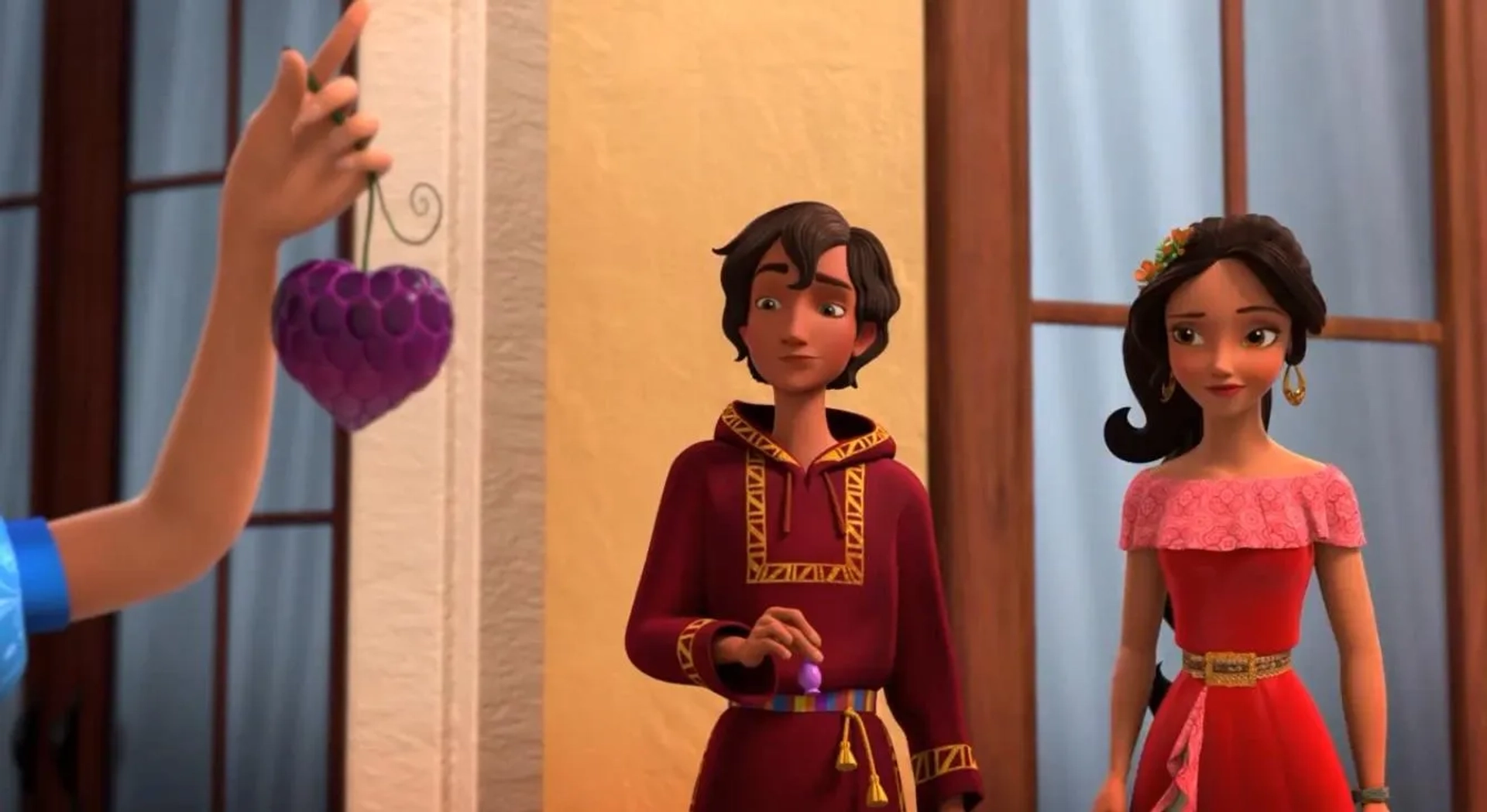 Jorge Diaz and Aimee Carrero in Elena of Avalor (2016)