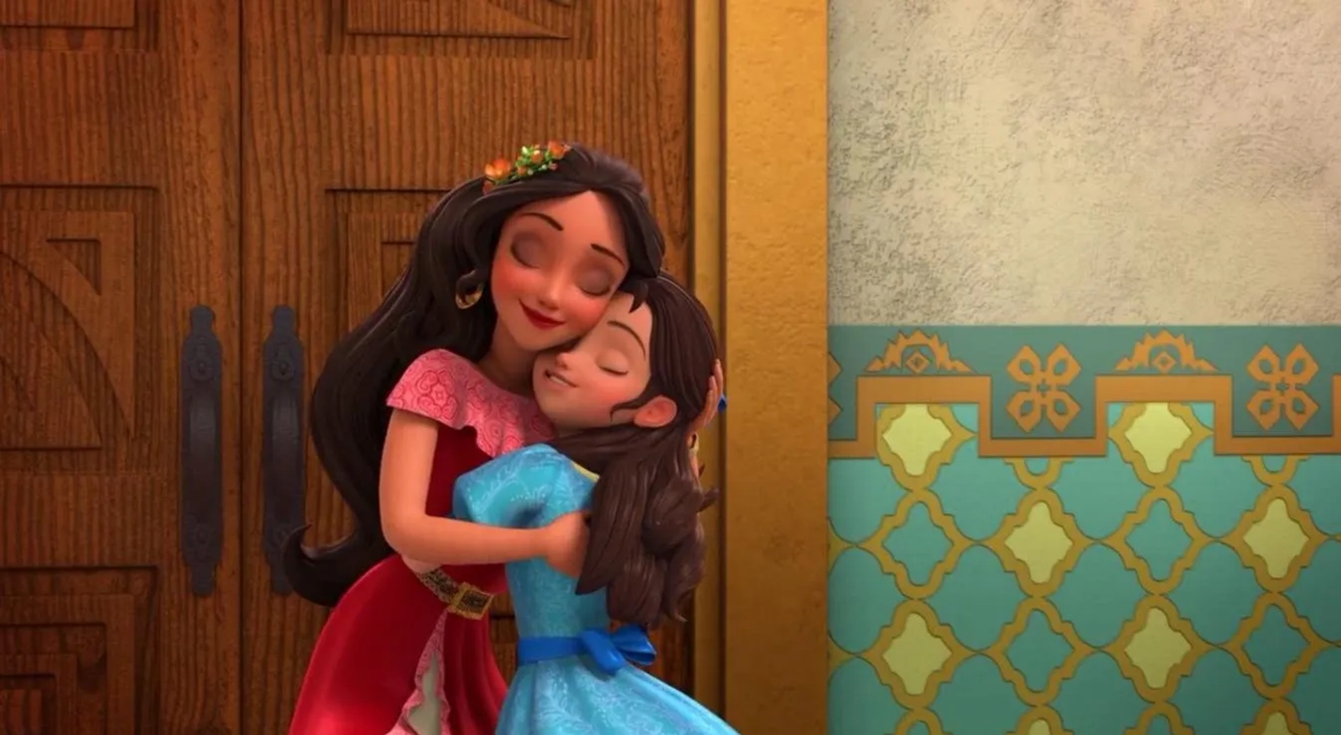 Aimee Carrero and Jenna Ortega in Elena of Avalor (2016)